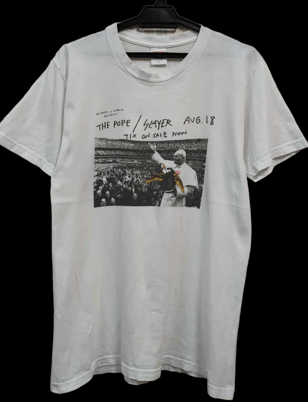 image of Supreme Antihero T in White, Men's (Size Medium)