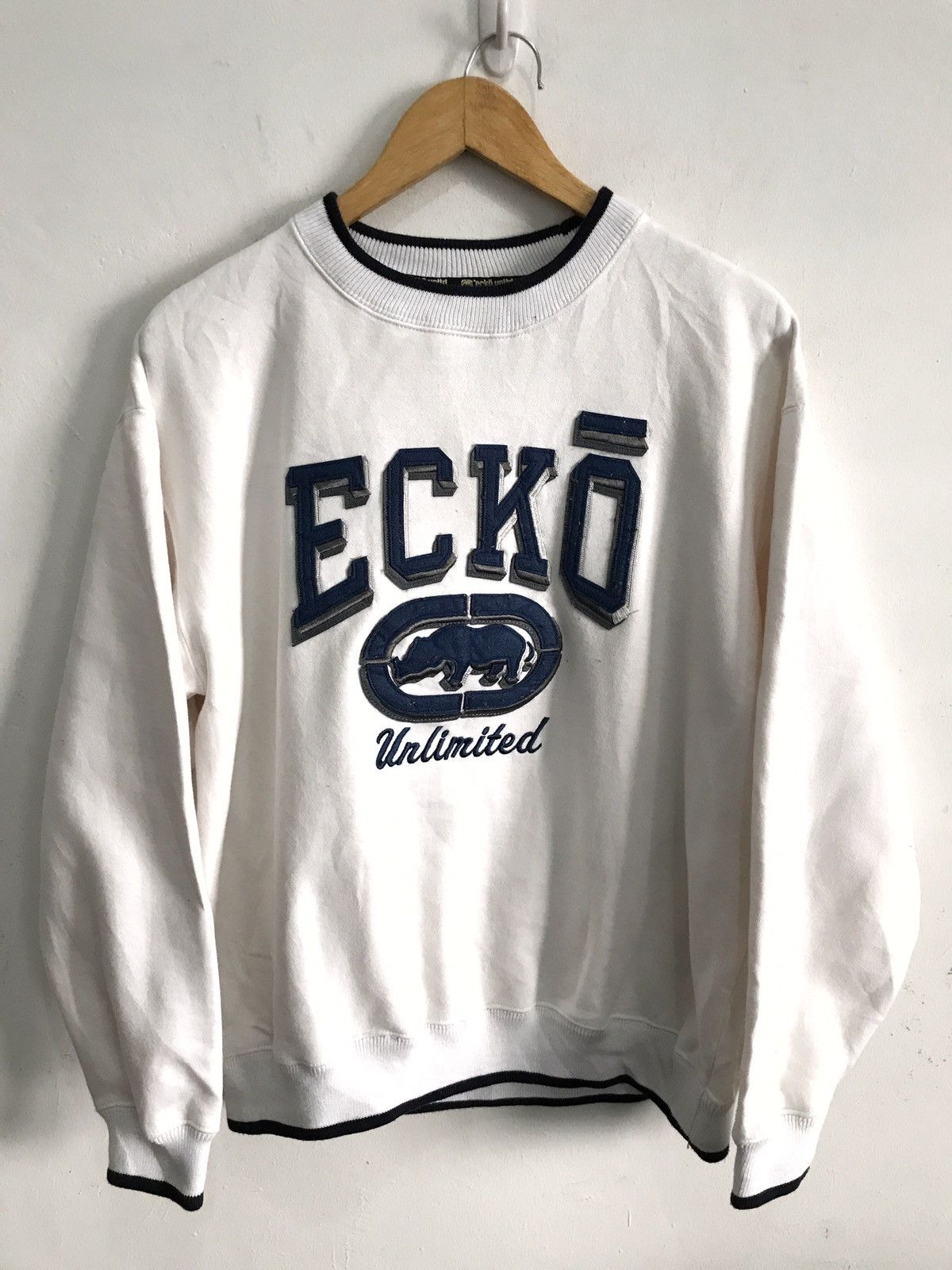 Ecko Unltd. Ecko Unltd. Big Logo Crewneck Sweatshirt Size US L / EU 52-54 / 3 - 1 Thumbnail