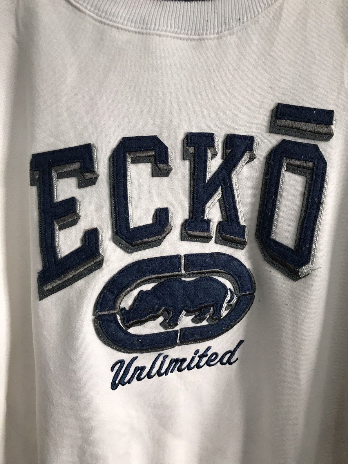 Ecko Unltd. Ecko Unltd. Big Logo Crewneck Sweatshirt Size US L / EU 52-54 / 3 - 3 Thumbnail