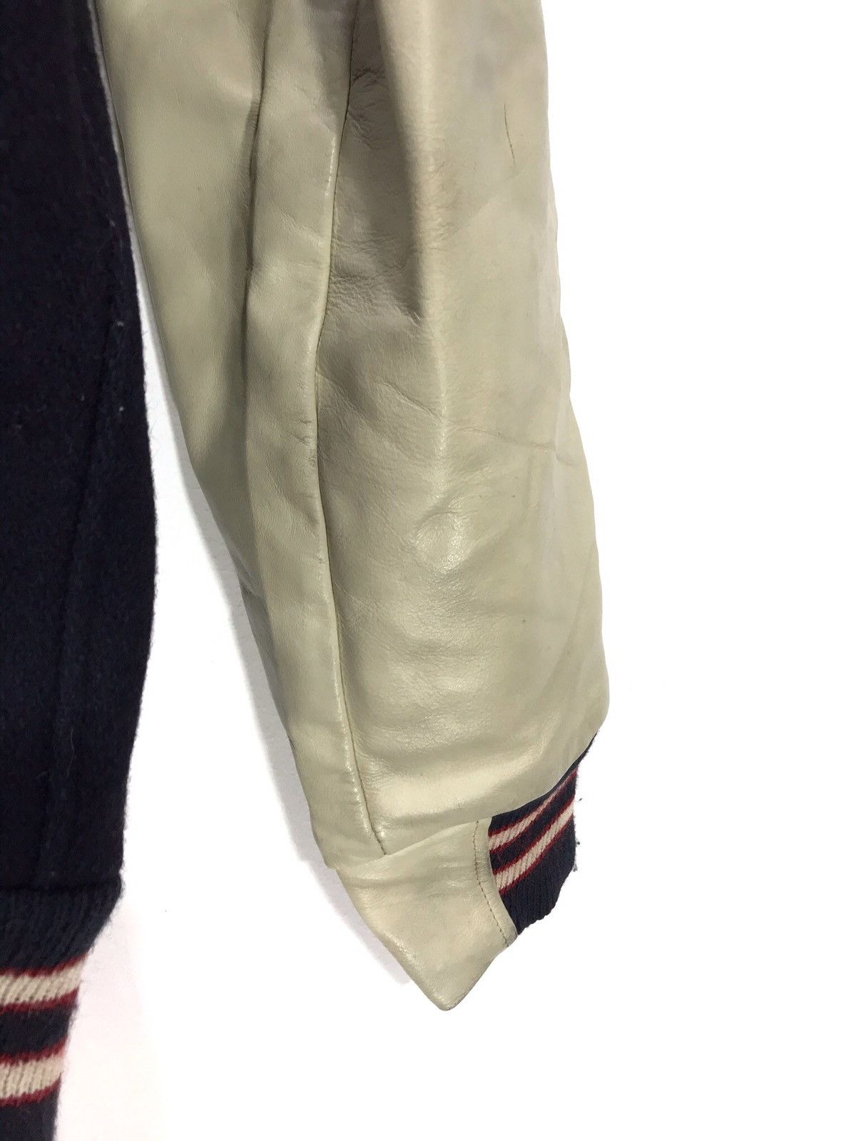 Golden Bear 💖Golden Bear Varsity Jacket Wool Leather 1🟩7 Size US S / EU 44-46 / 1 - 5 Thumbnail