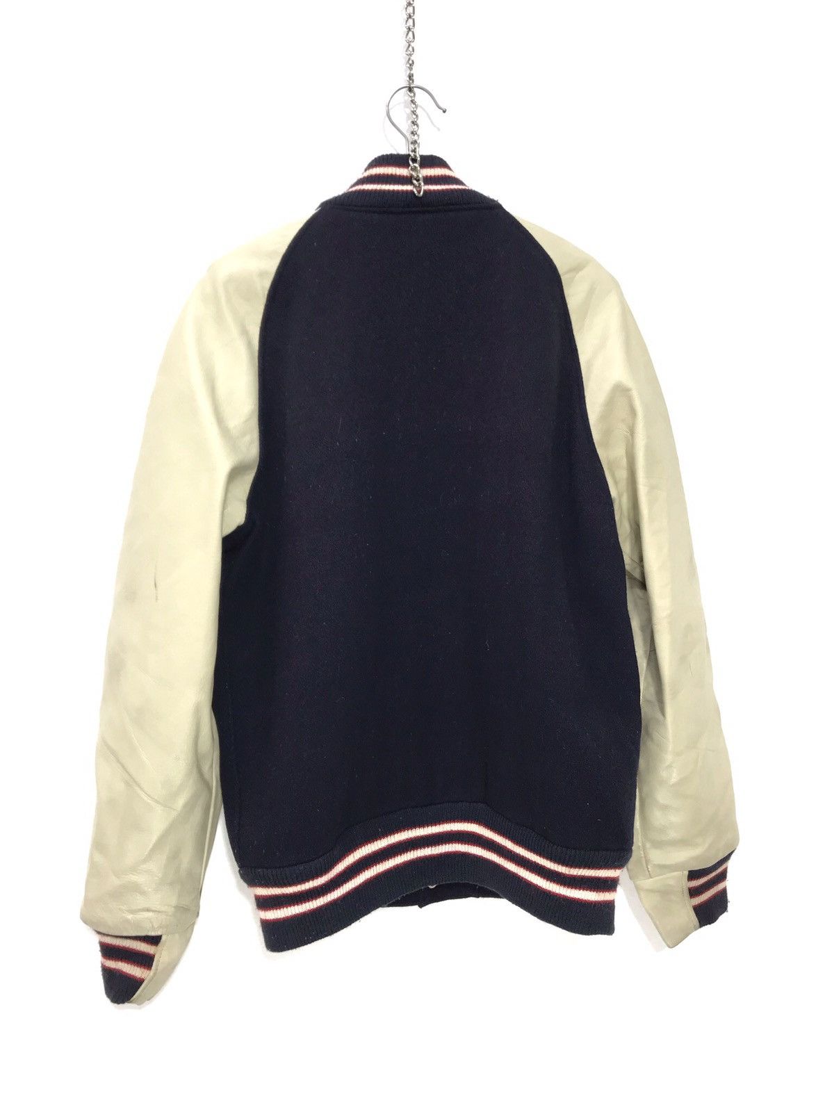 Golden Bear 💖Golden Bear Varsity Jacket Wool Leather 1🟩7 Size US S / EU 44-46 / 1 - 3 Thumbnail