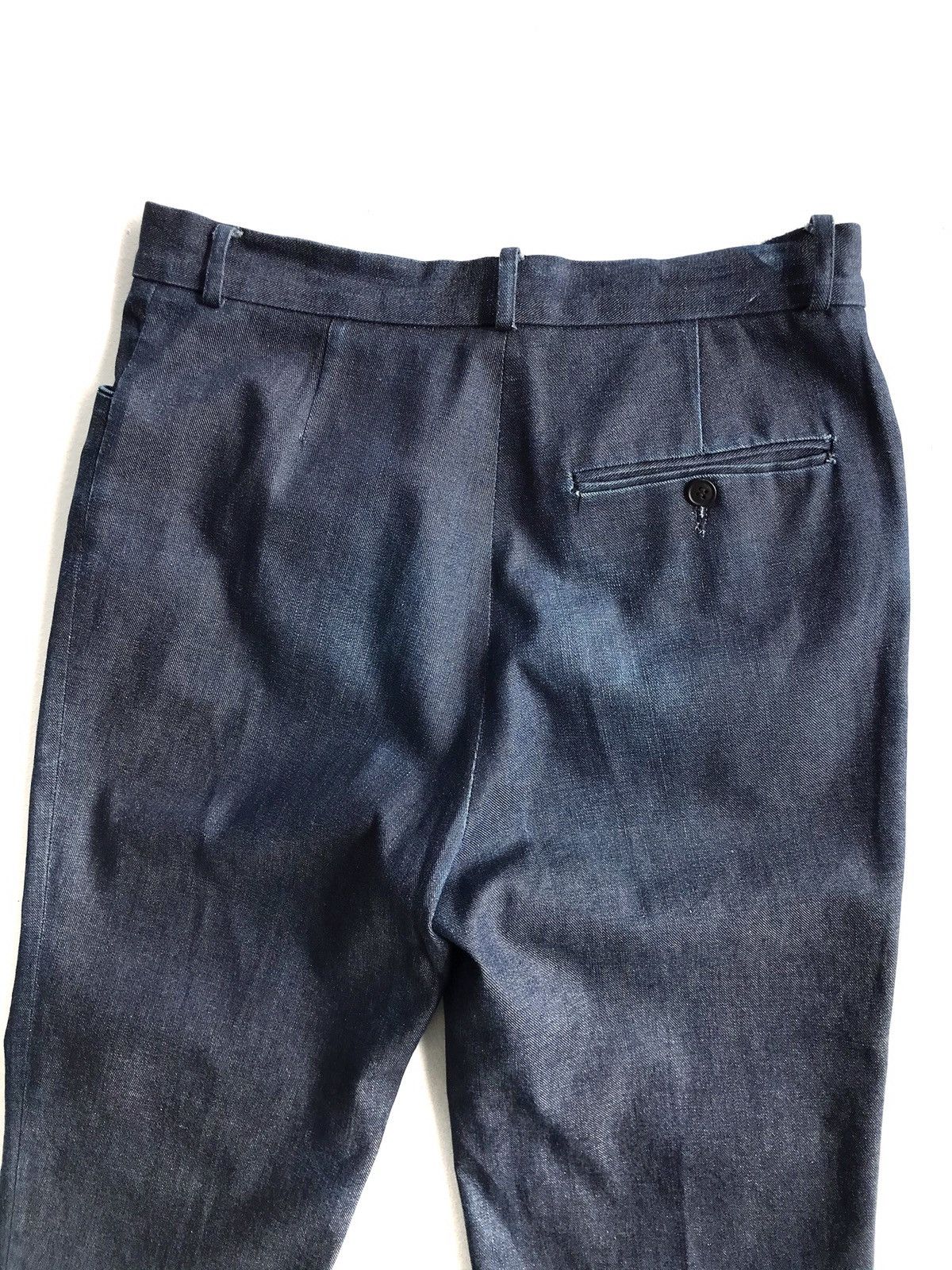 A.P.C. A.P.C Rue De Fleurus Paris Indigo Denim Cropped Pants Size US 30 / EU 46 - 4 Thumbnail