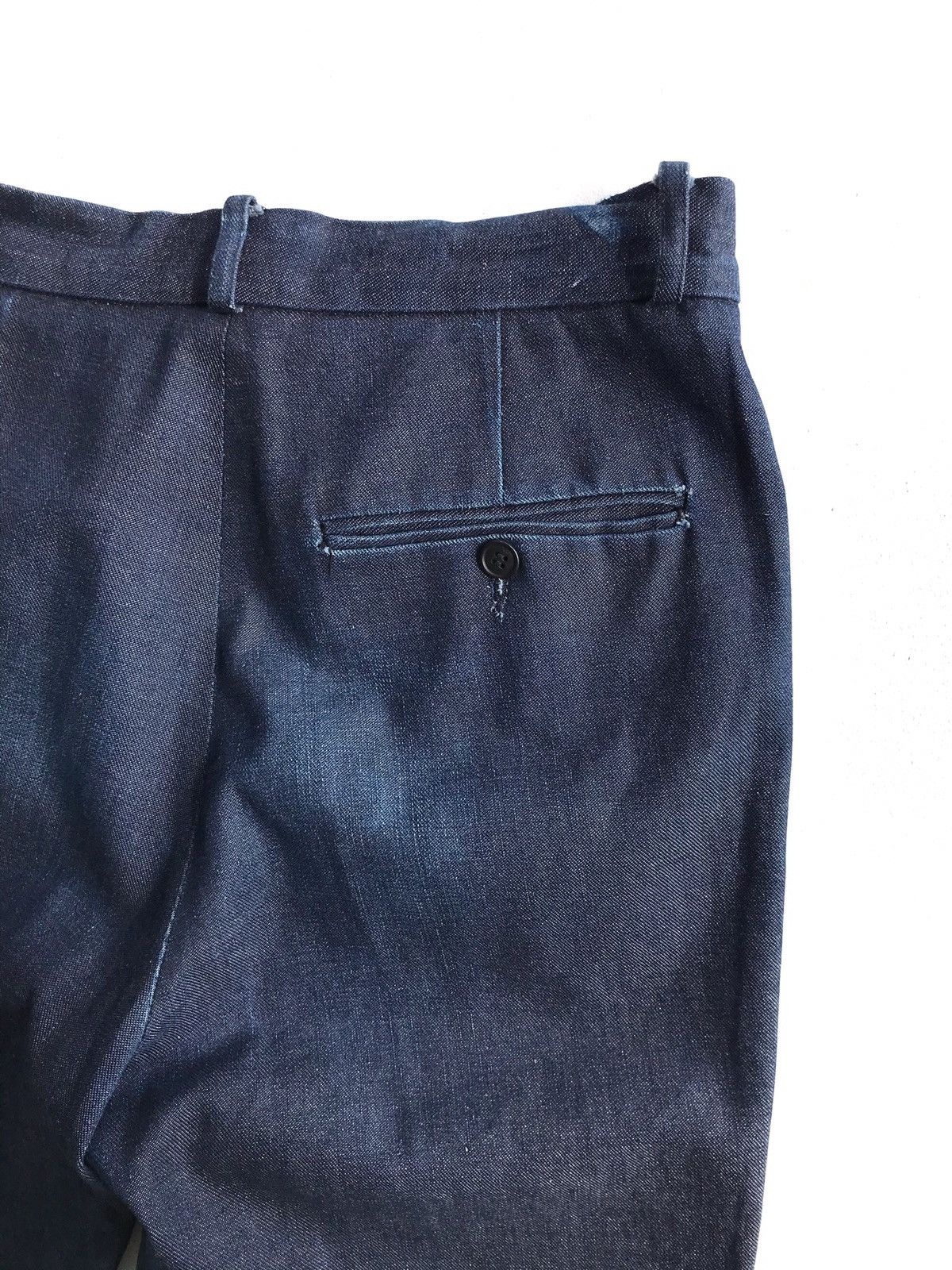 A.P.C. A.P.C Rue De Fleurus Paris Indigo Denim Cropped Pants Size US 30 / EU 46 - 9 Thumbnail