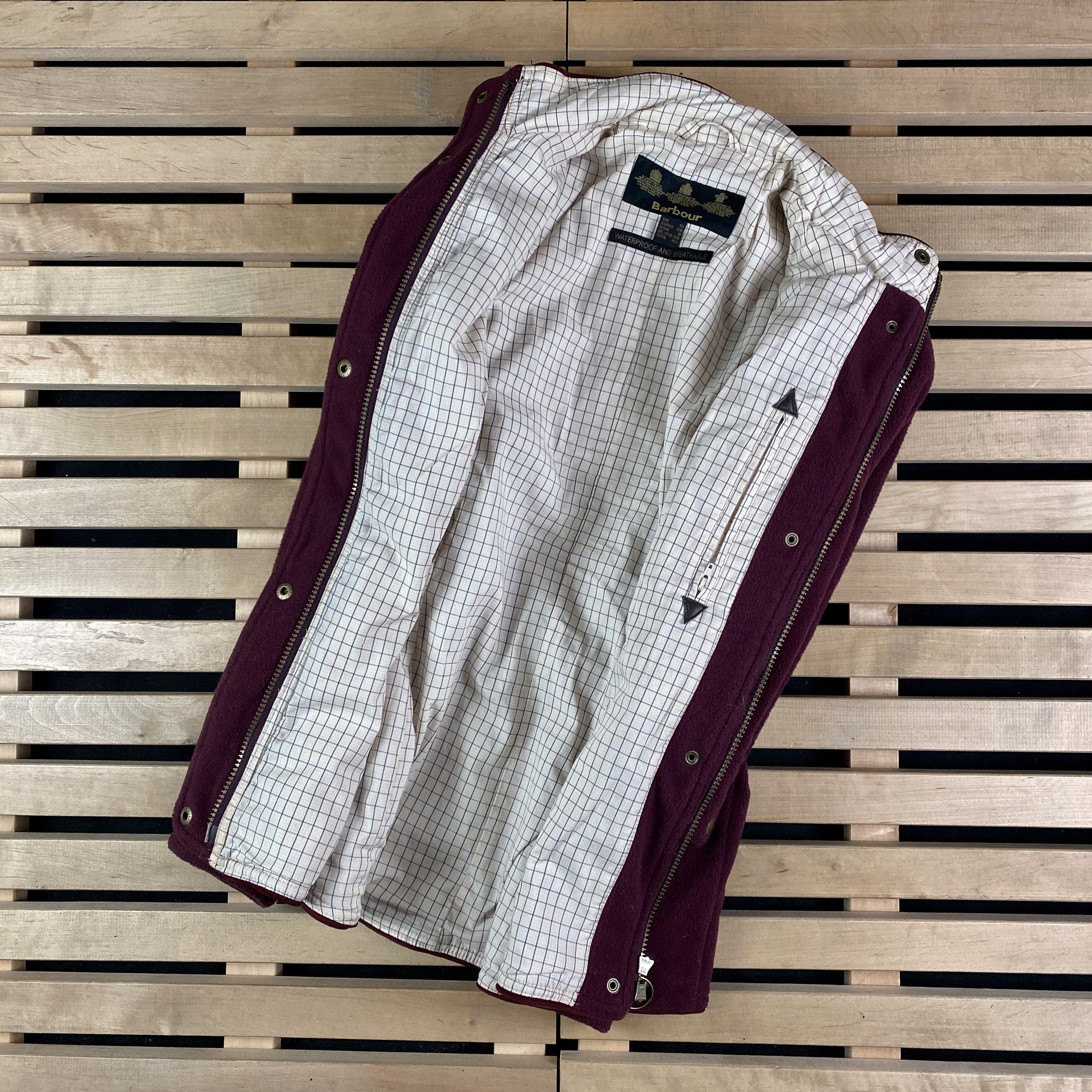 Barbour Womens Waterproof Fleece Jacket Barbour Size UK 12 US 8 Size M / US 6-8 / IT 42-44 - 4 Thumbnail