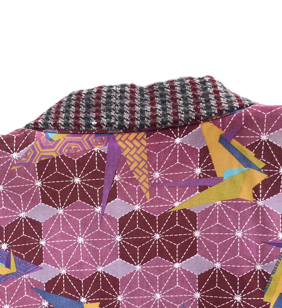 Japanese Brand × Vintage Japanese Kimono Sashiko Print Noragi Quilted Visvim Style Size US M / EU 48-50 / 2 - 9 Thumbnail