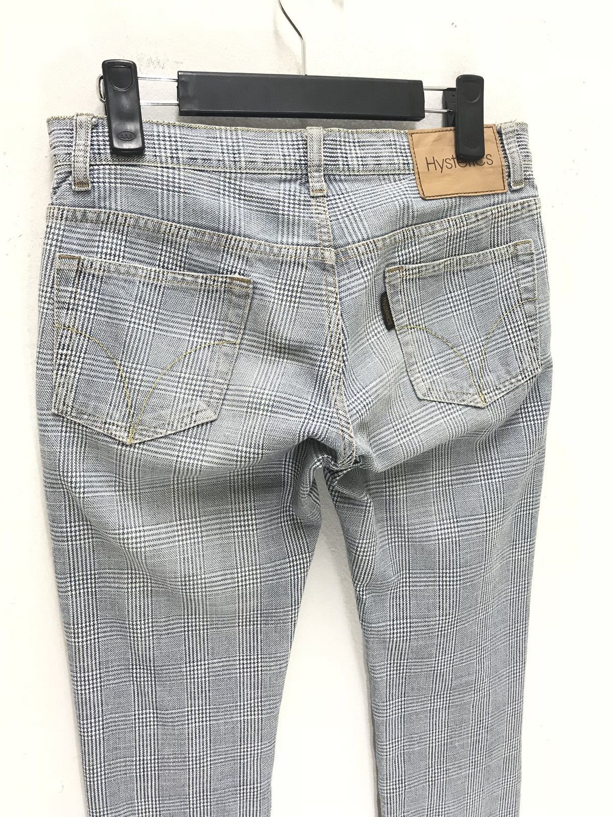 Hysteric Glamour Slim Low Rise Jeans Hysteric Glamour Check Pant Houndstooth Size US 27 - 1 Thumbnail