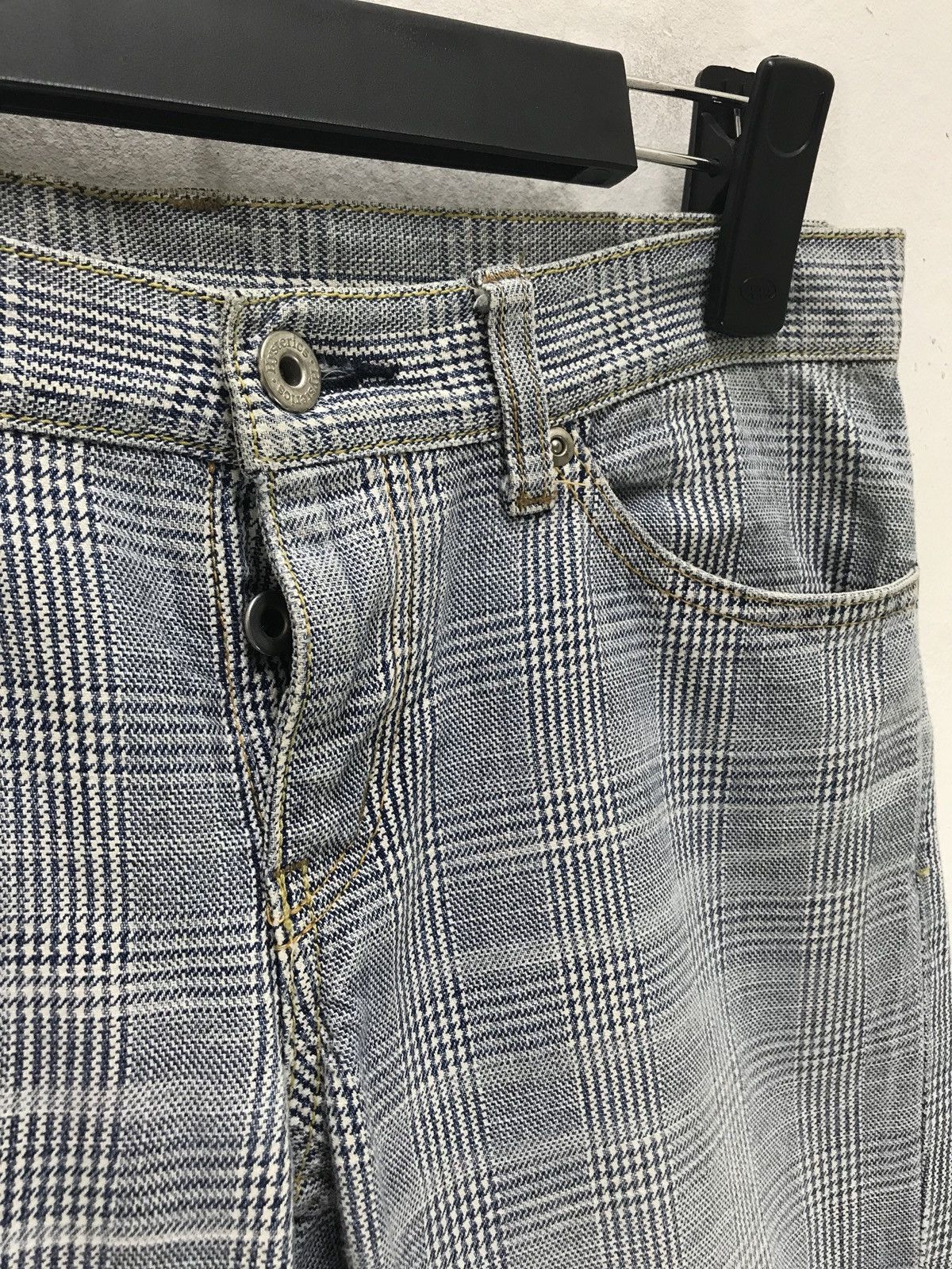 Hysteric Glamour Slim Low Rise Jeans Hysteric Glamour Check Pant Houndstooth Size US 27 - 8 Thumbnail