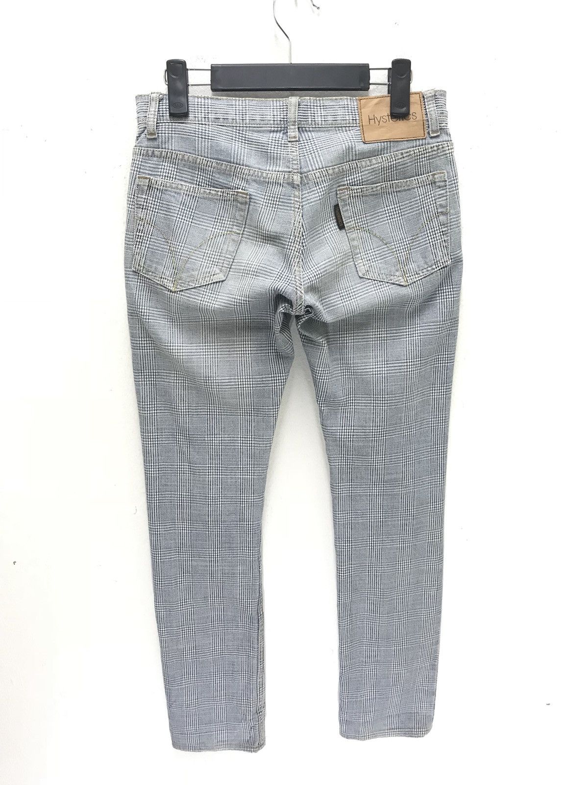 Hysteric Glamour Slim Low Rise Jeans Hysteric Glamour Check Pant Houndstooth Size US 27 - 2 Thumbnail