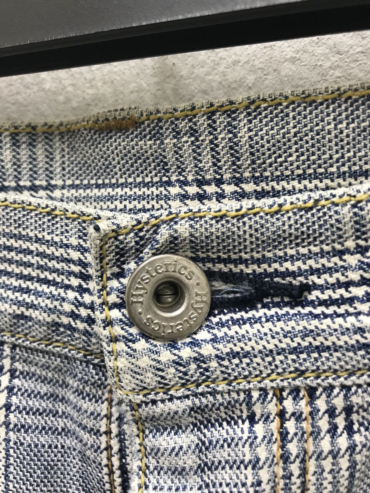 Hysteric Glamour Slim Low Rise Jeans Hysteric Glamour Check Pant Houndstooth Size US 27 - 9 Thumbnail