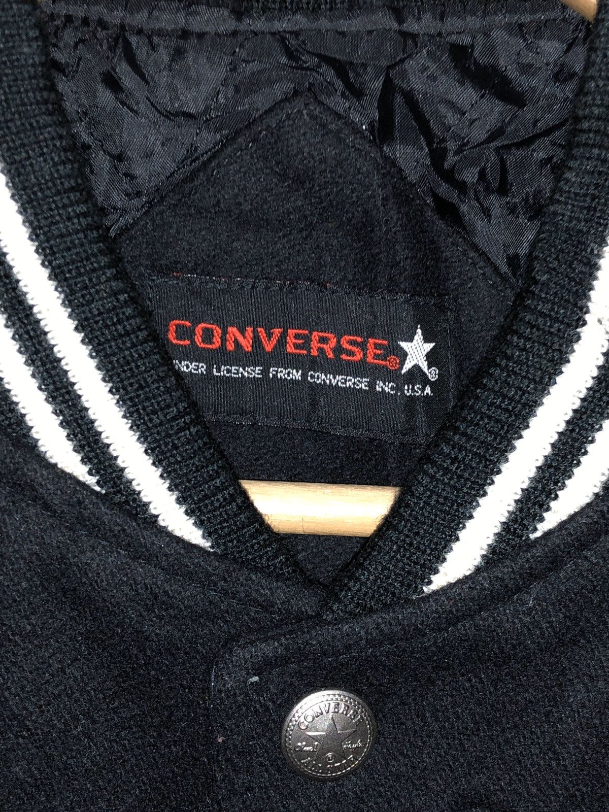 Converse Vintage Converse Spell Out Patches Big Logo Varsity Wool Size US S / EU 44-46 / 1 - 5 Thumbnail