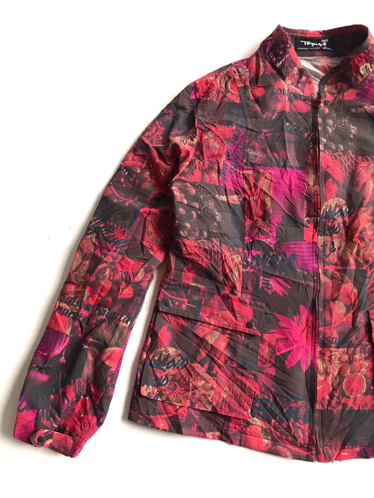 Japanese Brand Japanese Brand Topyo Petit France All Over Print Jacket Size US S / EU 44-46 / 1 - 5 Thumbnail