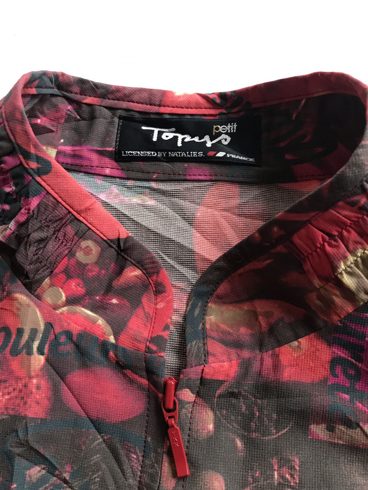 Japanese Brand Japanese Brand Topyo Petit France All Over Print Jacket Size US S / EU 44-46 / 1 - 7 Thumbnail