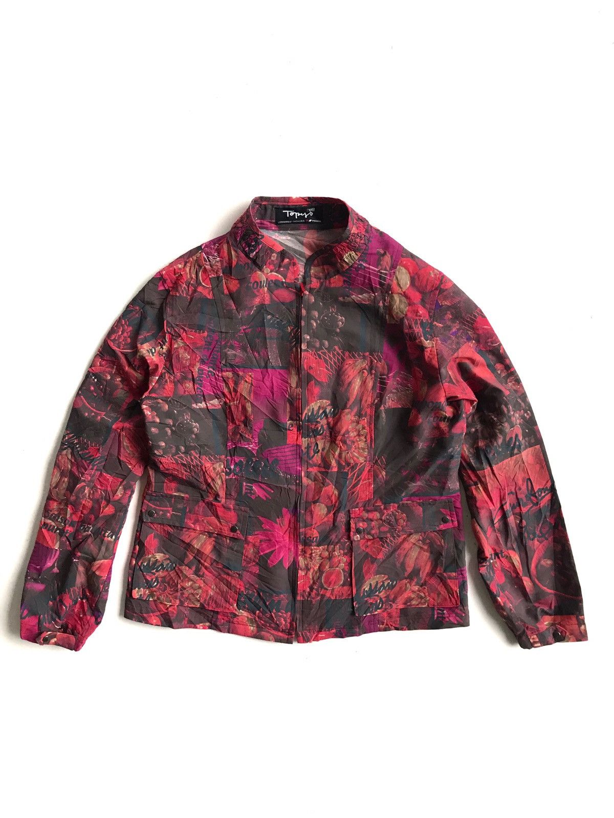 Japanese Brand Japanese Brand Topyo Petit France All Over Print Jacket Size US S / EU 44-46 / 1 - 1 Thumbnail