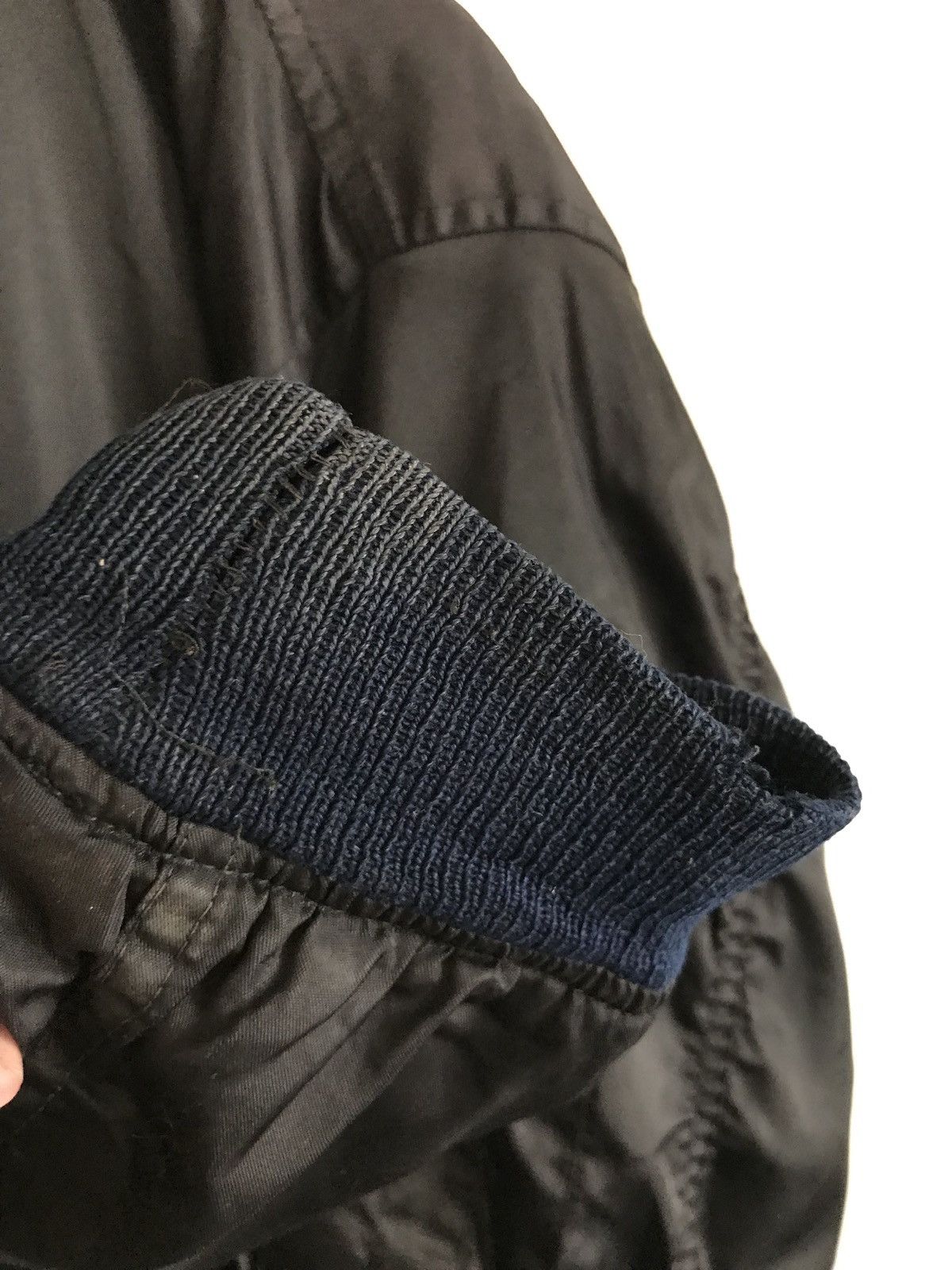 If Six Was Nine MA-1 Flight Bomber Black Jacket Size US M / EU 48-50 / 2 - 5 Thumbnail
