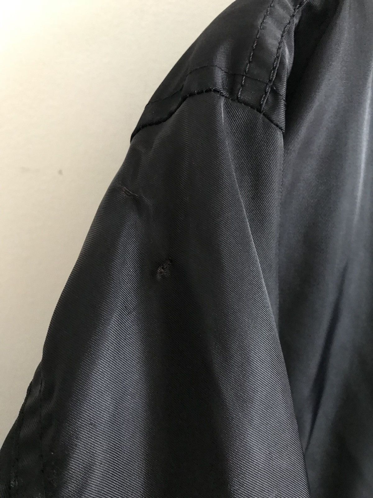 If Six Was Nine MA-1 Flight Bomber Black Jacket Size US M / EU 48-50 / 2 - 7 Thumbnail