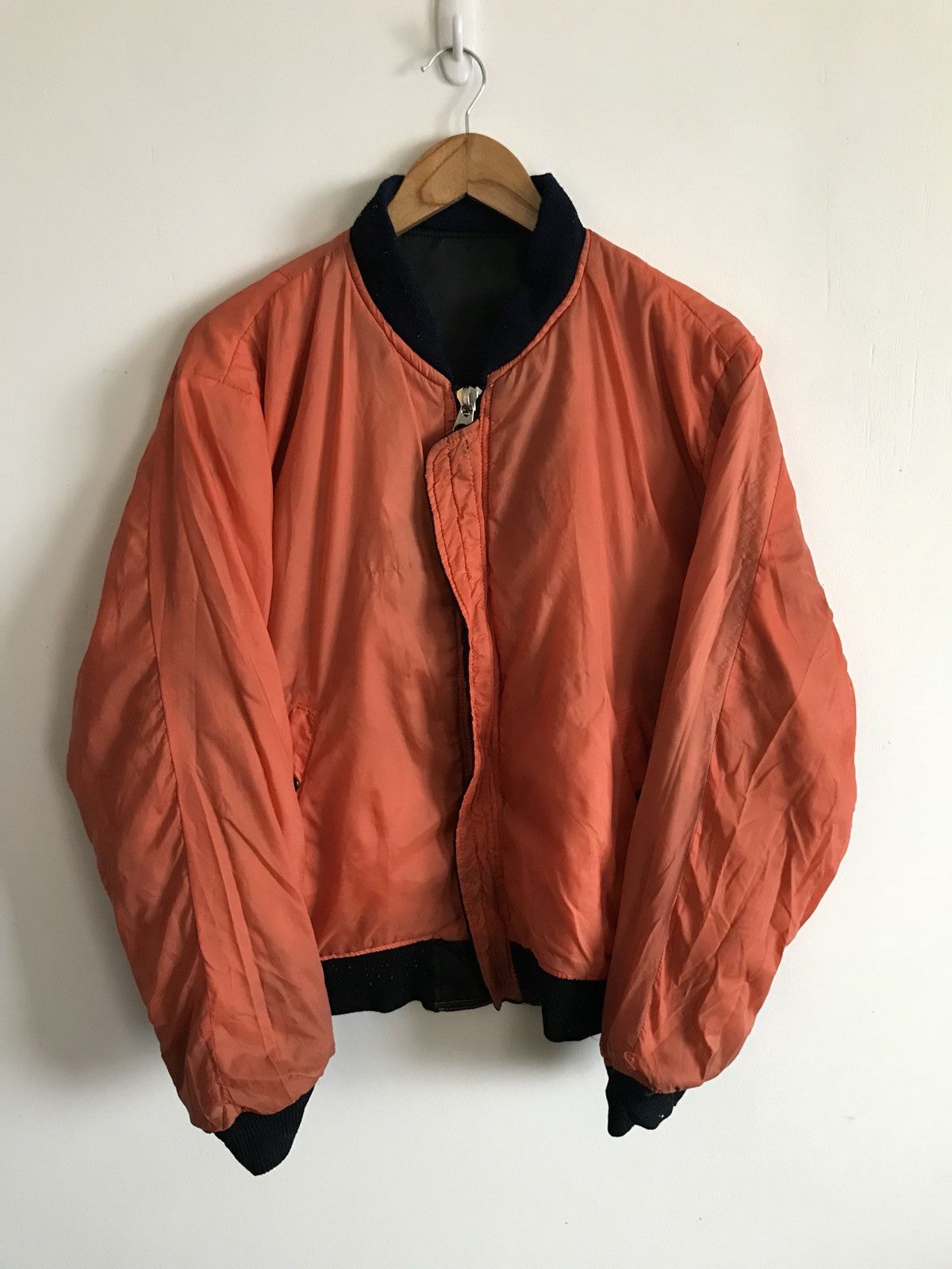 If Six Was Nine MA-1 Flight Bomber Black Jacket Size US M / EU 48-50 / 2 - 3 Thumbnail