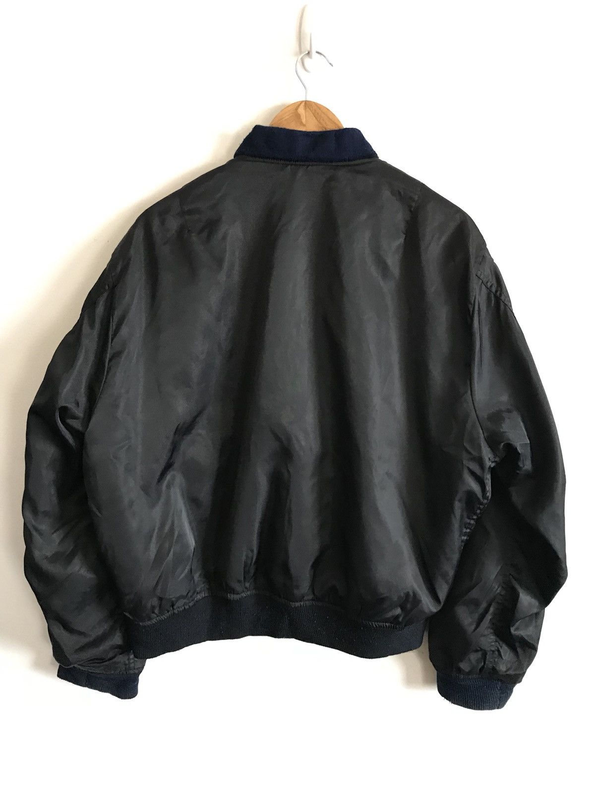 If Six Was Nine MA-1 Flight Bomber Black Jacket Size US M / EU 48-50 / 2 - 2 Thumbnail