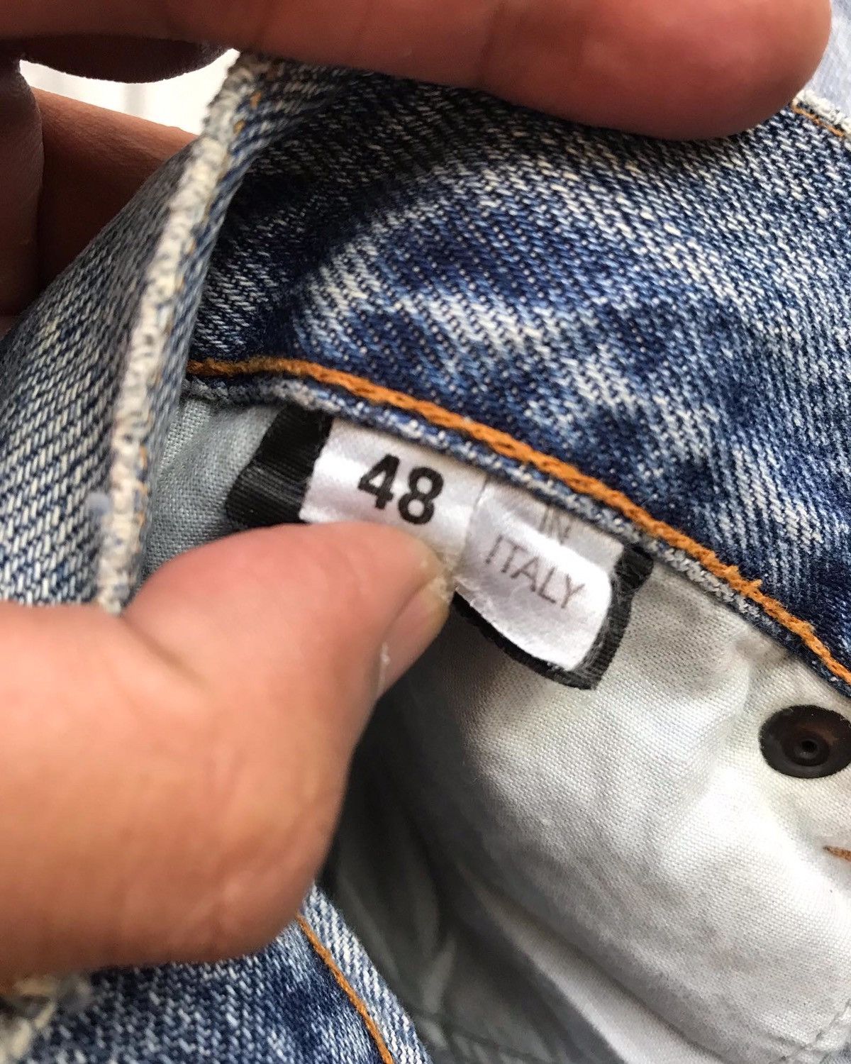 Vintage ACCEPT OFFER 💥 Vintage Gucci Jeans Selvedge Size US 31 - 6 Thumbnail