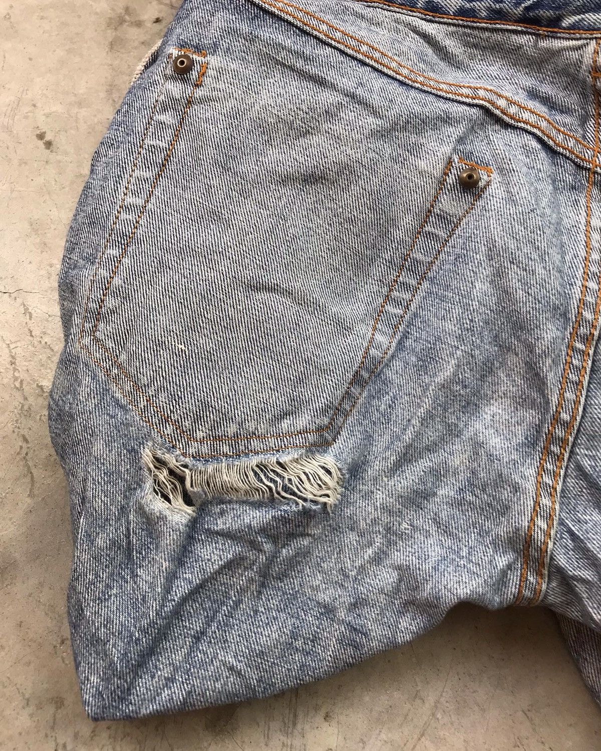 Vintage ACCEPT OFFER 💥 Vintage Gucci Jeans Selvedge Size US 31 - 8 Thumbnail