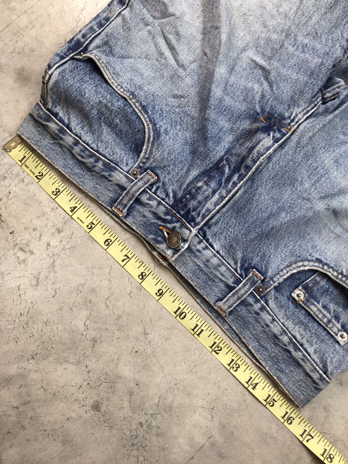 Vintage ACCEPT OFFER 💥 Vintage Gucci Jeans Selvedge Size US 31 - 10 Thumbnail