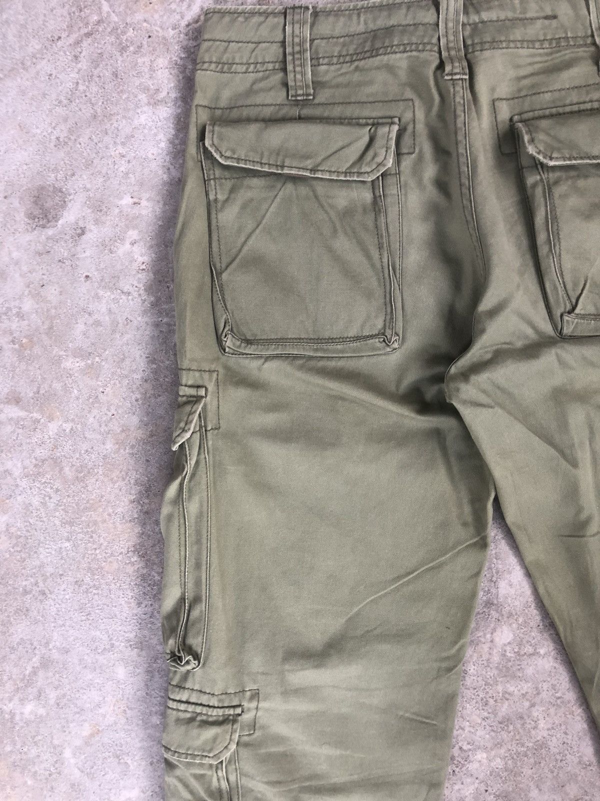 Japanese Brand Real Crush Parachute Cargo Pants Multipocket Bondage Size US 32 / EU 48 - 8 Thumbnail