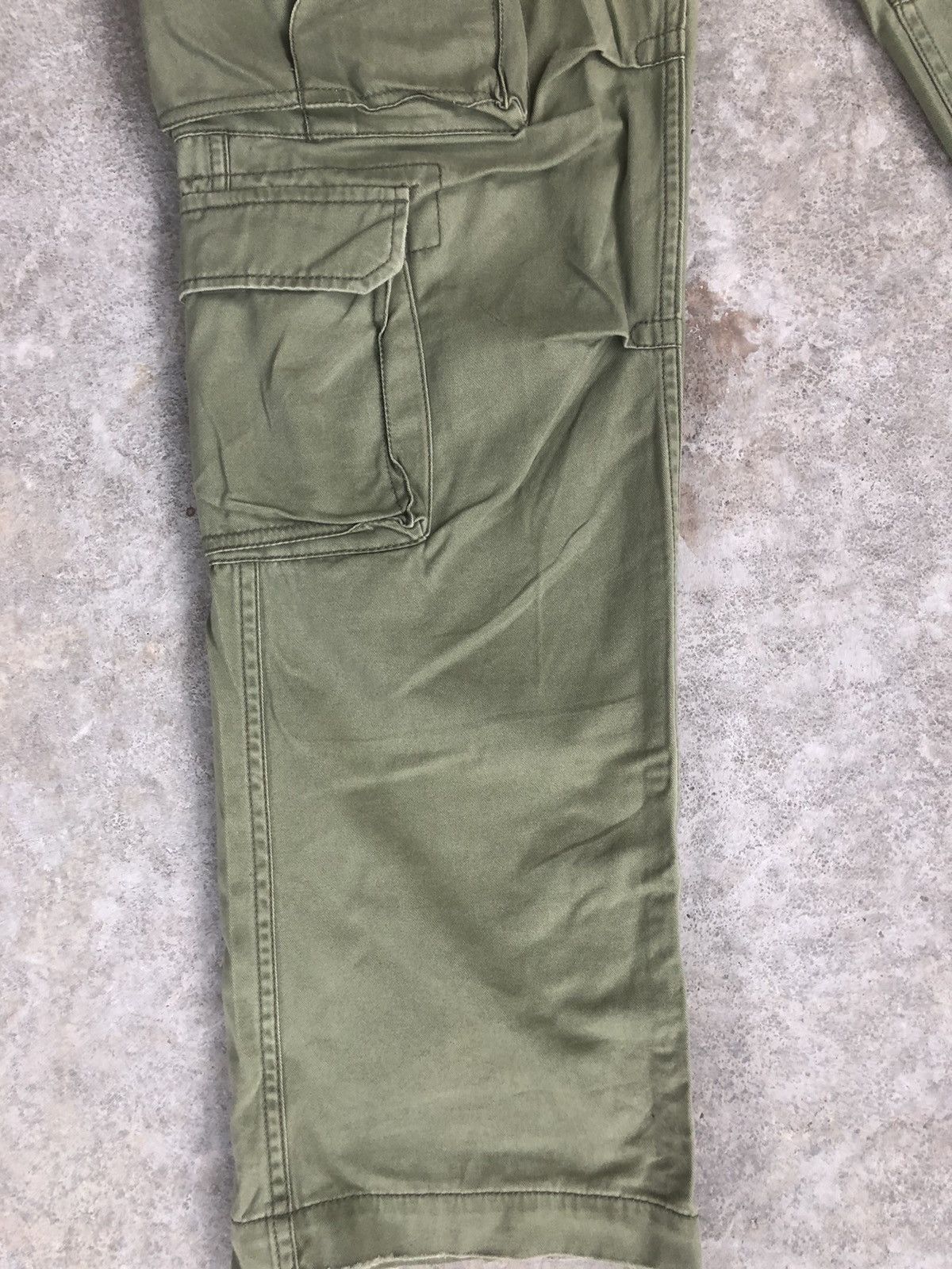 Japanese Brand Real Crush Parachute Cargo Pants Multipocket Bondage Size US 32 / EU 48 - 6 Thumbnail