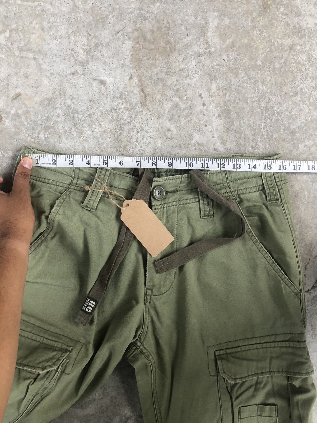 Japanese Brand Real Crush Parachute Cargo Pants Multipocket Bondage Size US 32 / EU 48 - 17 Thumbnail