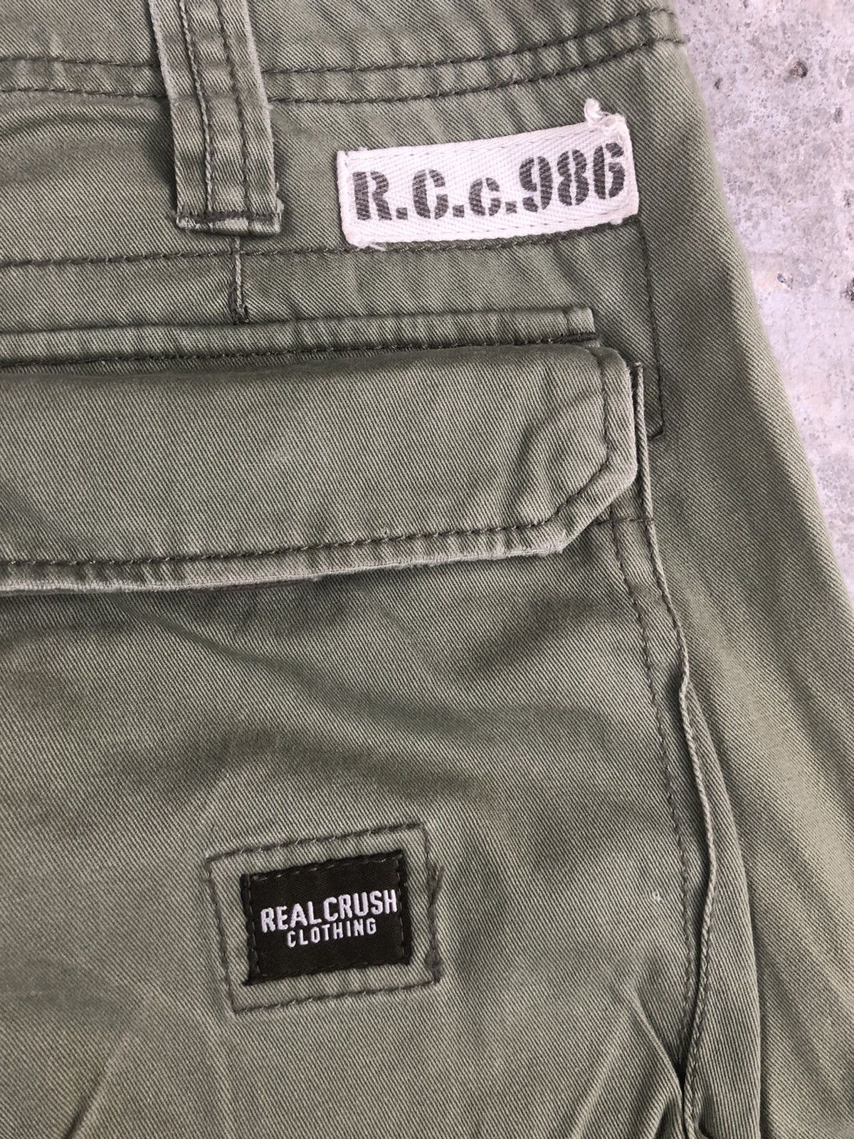 Japanese Brand Real Crush Parachute Cargo Pants Multipocket Bondage Size US 32 / EU 48 - 12 Thumbnail