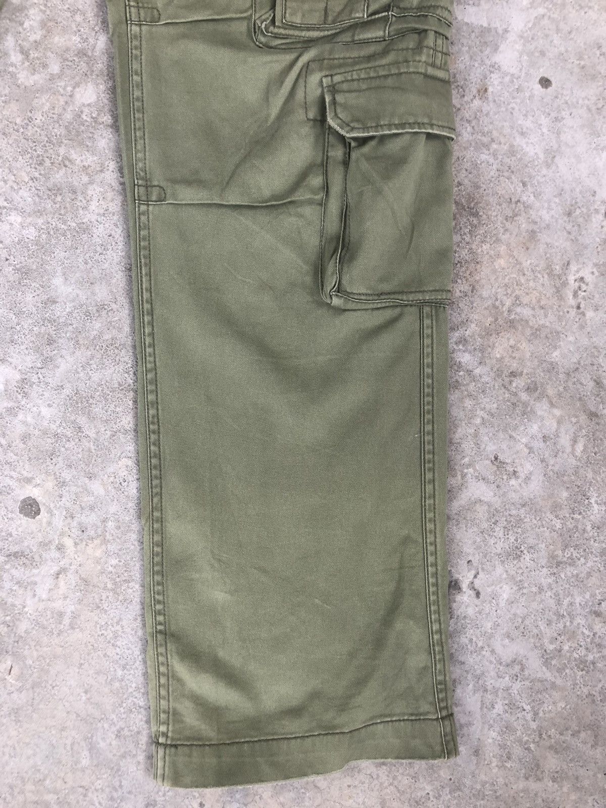 Japanese Brand Real Crush Parachute Cargo Pants Multipocket Bondage Size US 32 / EU 48 - 7 Thumbnail