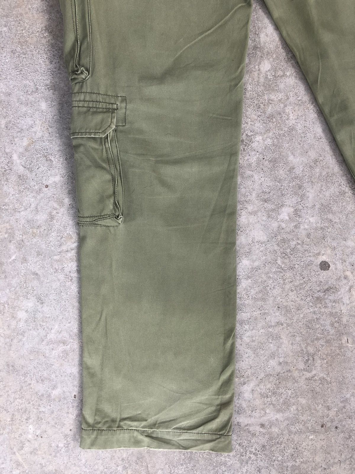 Japanese Brand Real Crush Parachute Cargo Pants Multipocket Bondage Size US 32 / EU 48 - 10 Thumbnail