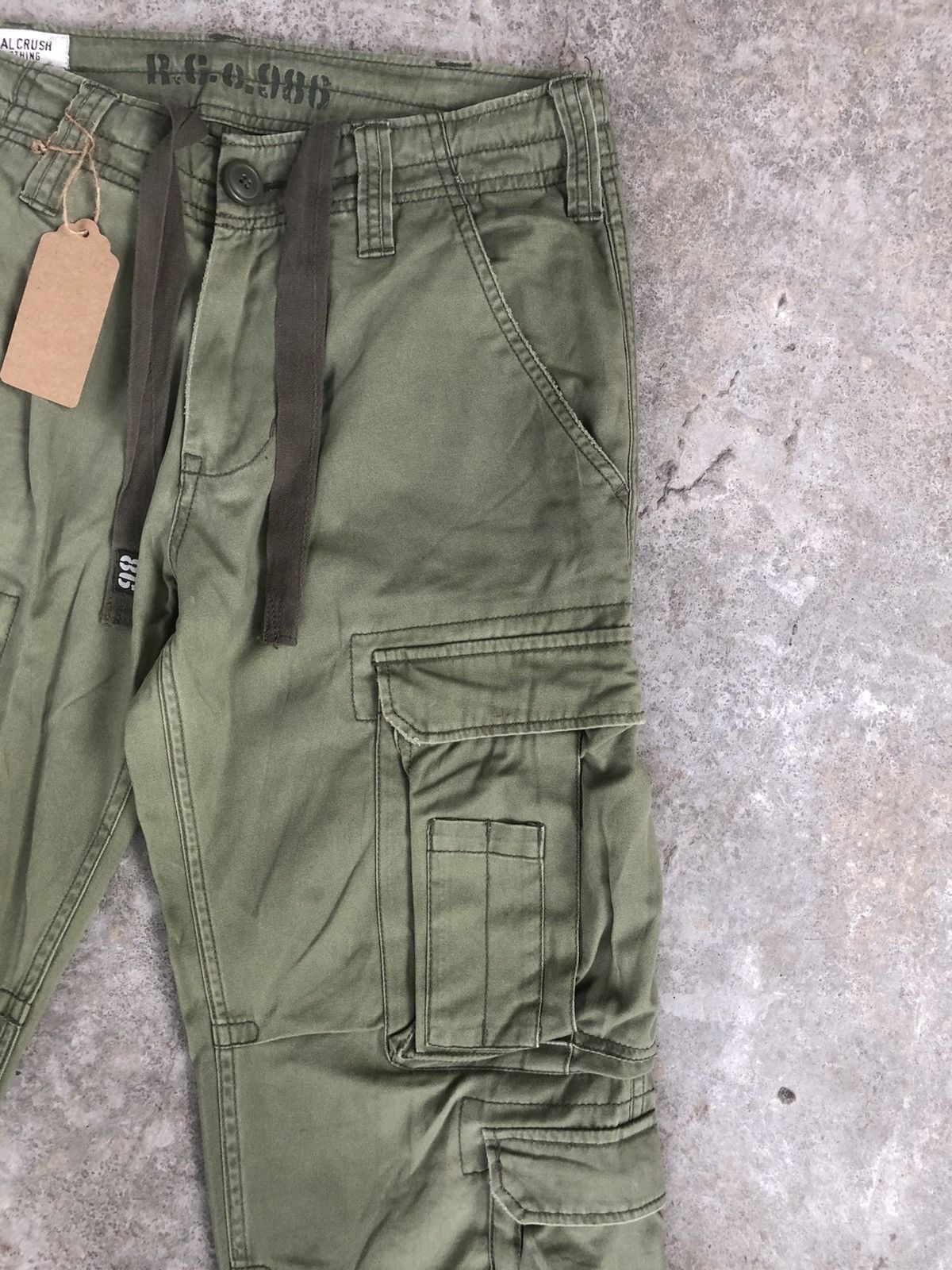 Japanese Brand Real Crush Parachute Cargo Pants Multipocket Bondage Size US 32 / EU 48 - 5 Thumbnail