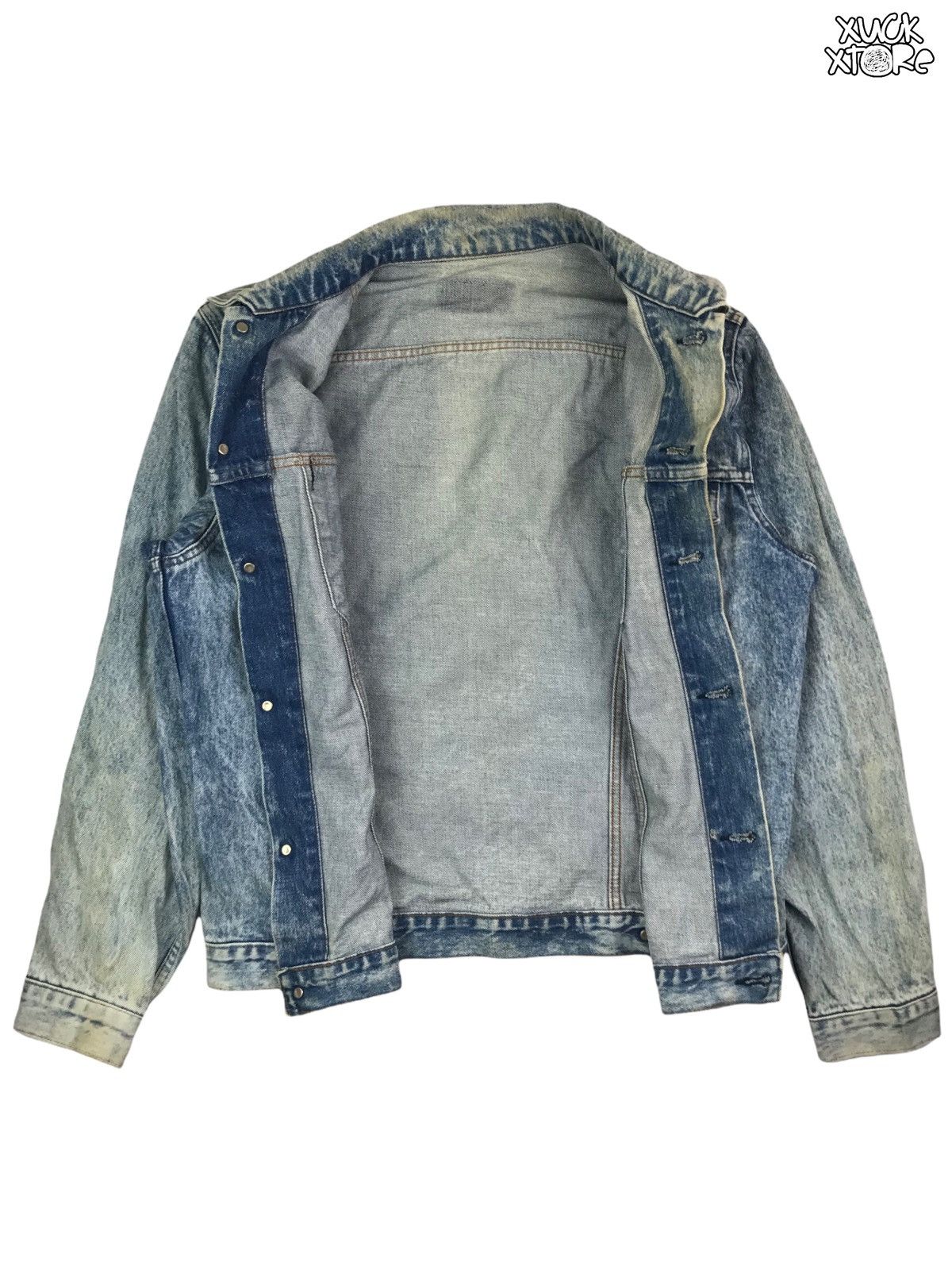 Levi's × Levi's Vintage Clothing × Vintage Vintage LEVI’S 70505 0217 DENIM JACKET ACID WASH 42 Size US L / EU 52-54 / 3 - 3 Thumbnail
