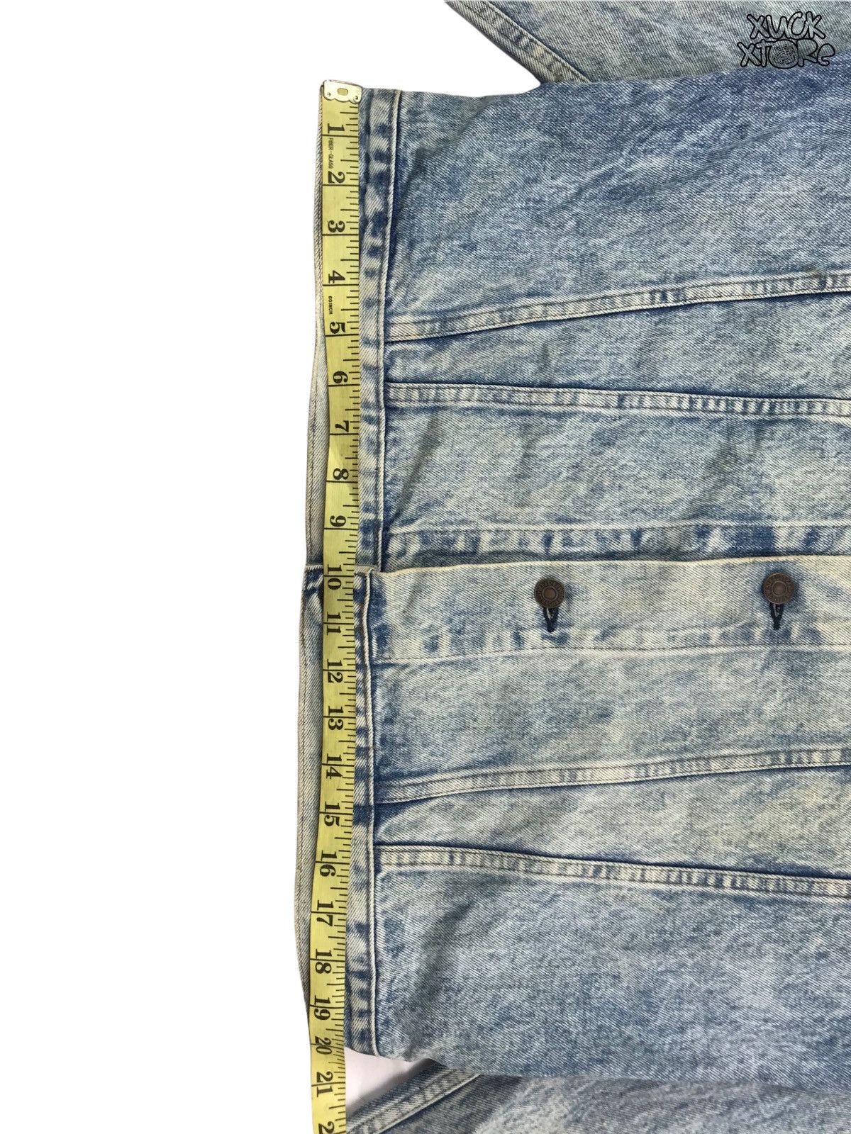 Levi's × Levi's Vintage Clothing × Vintage Vintage LEVI’S 70505 0217 DENIM JACKET ACID WASH 42 Size US L / EU 52-54 / 3 - 9 Thumbnail
