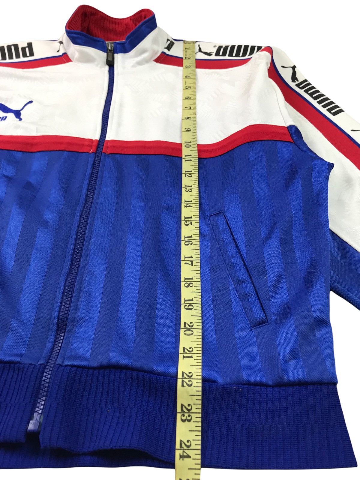 Japanese Brand × Puma × Vintage VINTAGE PUMA HIT UNION SWEATER ZIPPER M TO L Size US M / EU 48-50 / 2 - 14 Thumbnail
