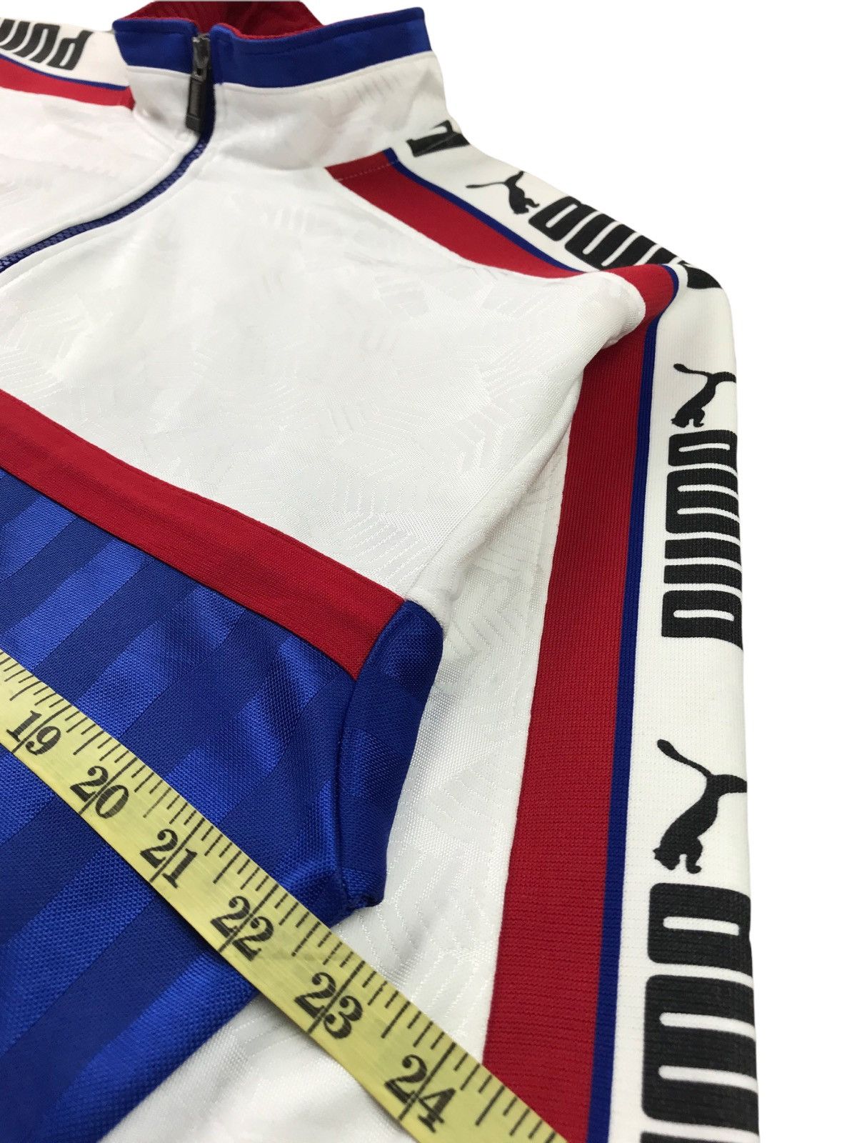 Japanese Brand × Puma × Vintage VINTAGE PUMA HIT UNION SWEATER ZIPPER M TO L Size US M / EU 48-50 / 2 - 13 Thumbnail