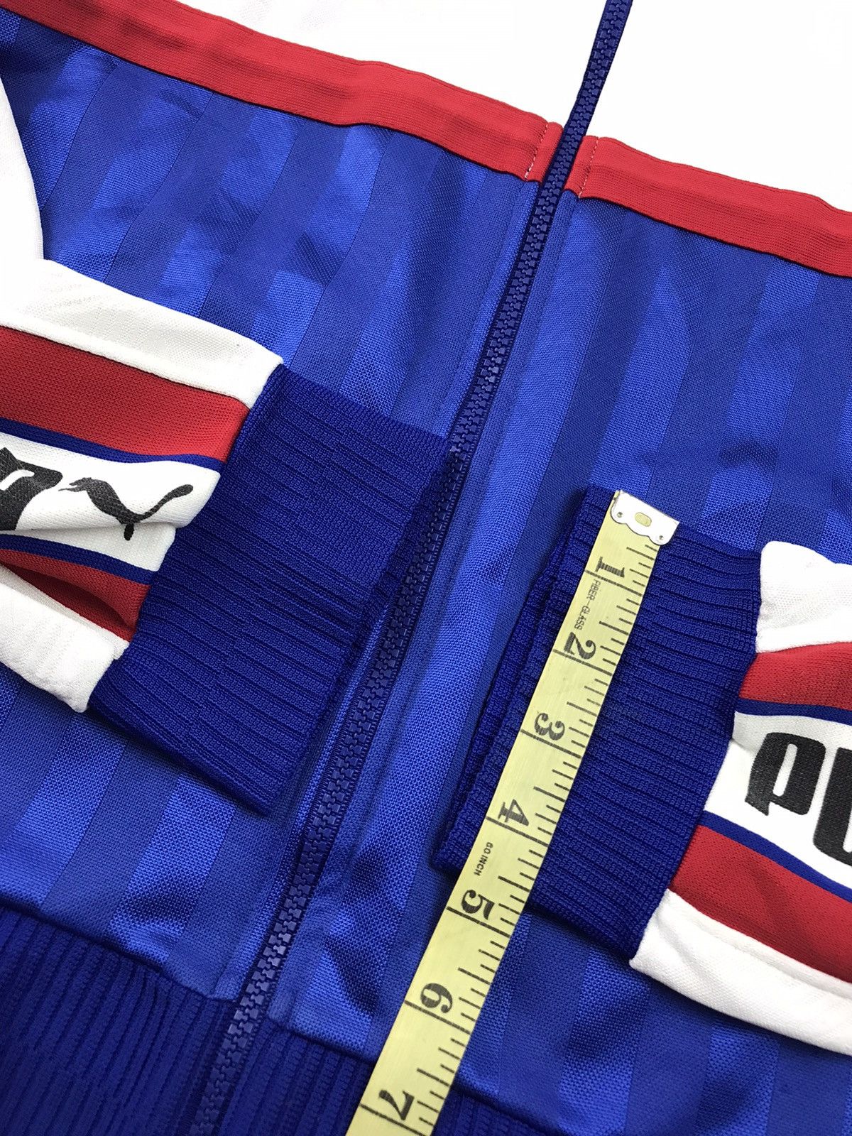 Japanese Brand × Puma × Vintage VINTAGE PUMA HIT UNION SWEATER ZIPPER M TO L Size US M / EU 48-50 / 2 - 12 Thumbnail