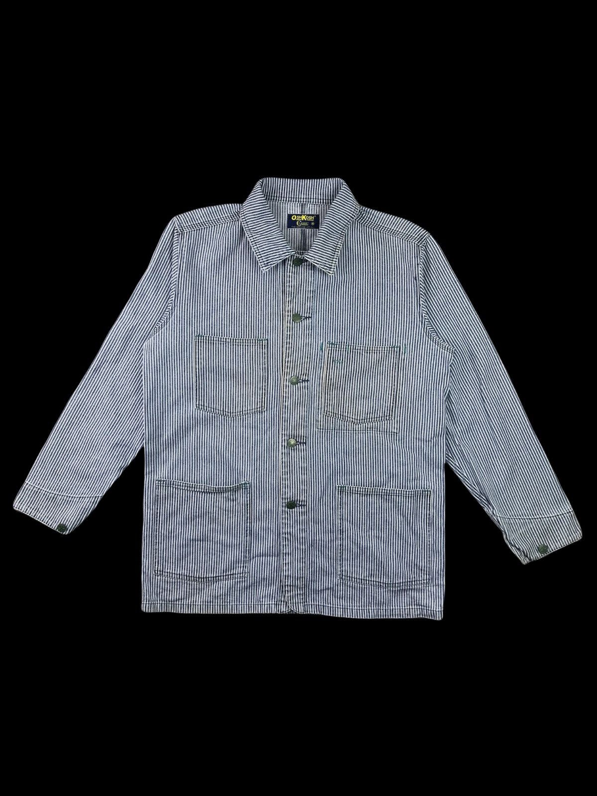 Oshkosh Vintage OshKosh Workers Denim Patches Pocket Button Up Shirt Size US M / EU 48-50 / 2 - 1 Thumbnail