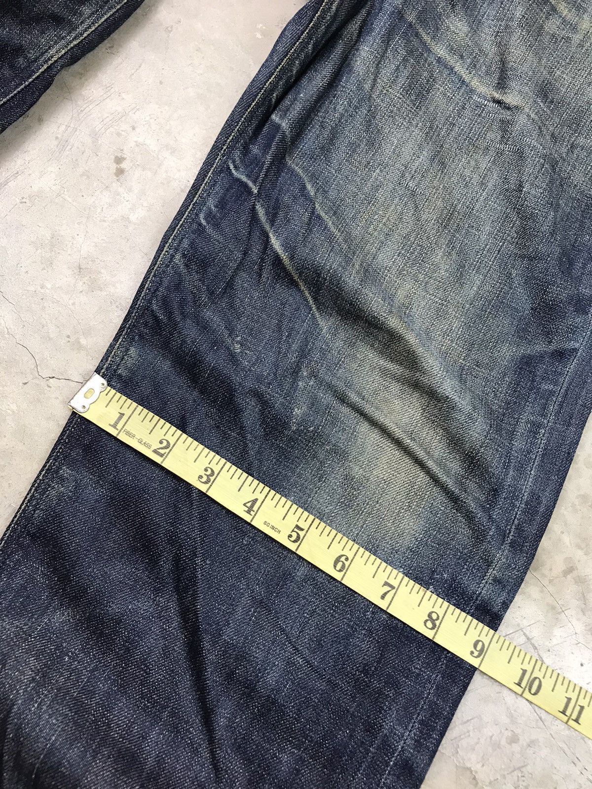Diesel Black Gold DIESEL BLACK GOLD YELLOW LINE SELVEDGE ITALIAN MADE Size US 31 - 22 Thumbnail