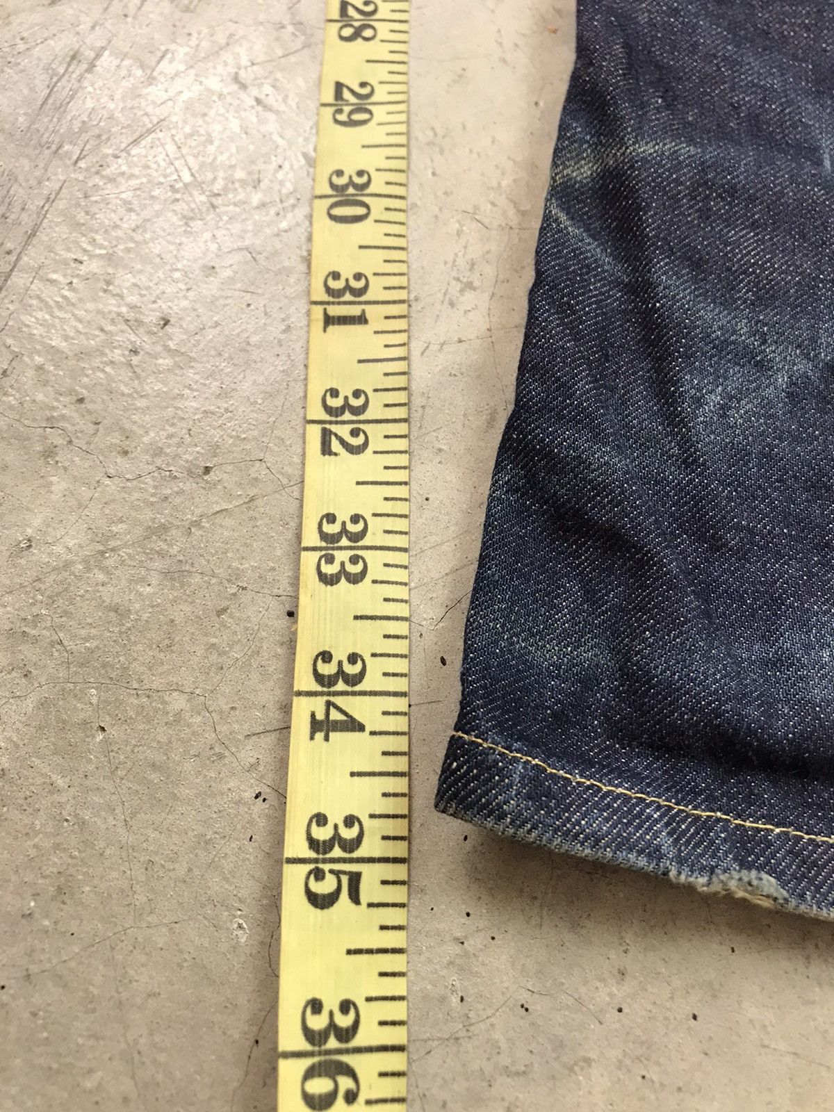 Diesel Black Gold DIESEL BLACK GOLD YELLOW LINE SELVEDGE ITALIAN MADE Size US 31 - 20 Thumbnail