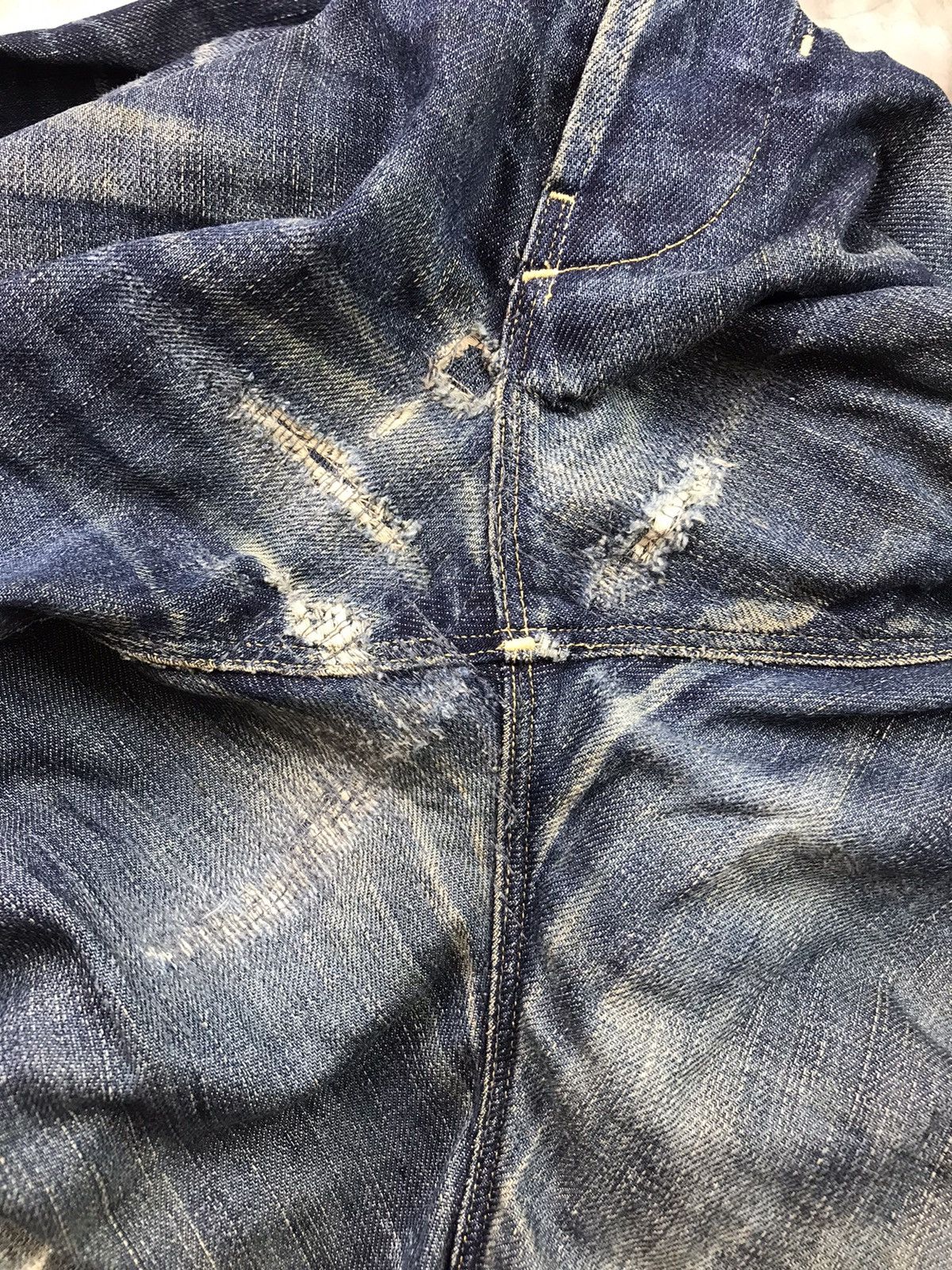 Diesel Black Gold DIESEL BLACK GOLD YELLOW LINE SELVEDGE ITALIAN MADE Size US 31 - 7 Thumbnail