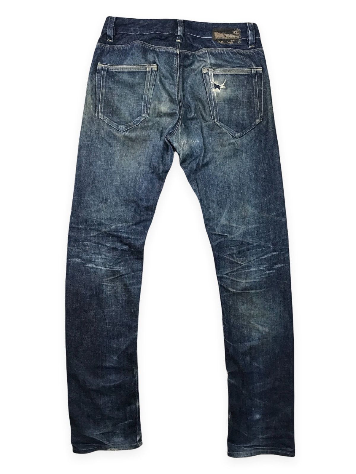 Diesel Black Gold DIESEL BLACK GOLD YELLOW LINE SELVEDGE ITALIAN MADE Size US 31 - 2 Thumbnail