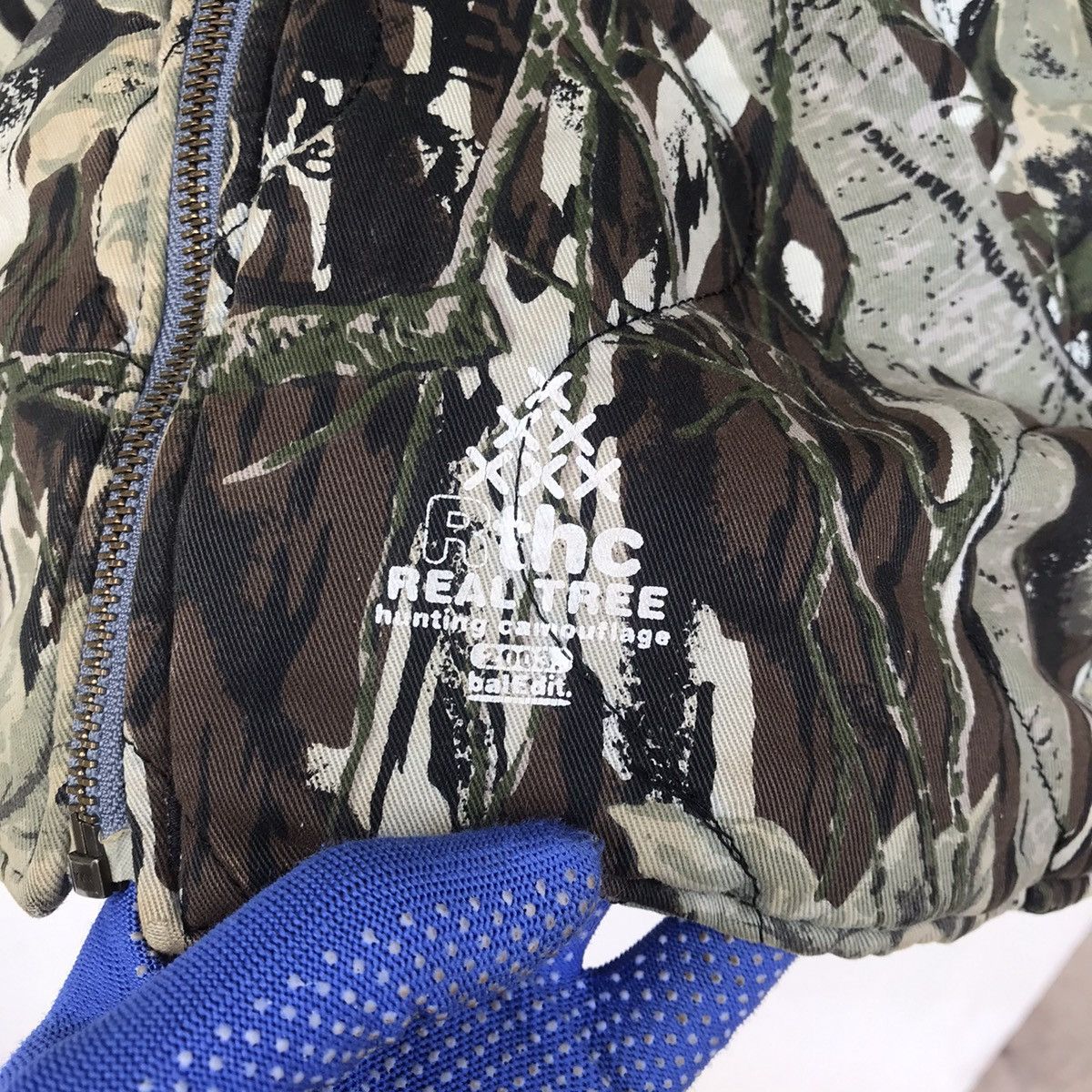 BAL AW2003 Vintage Bal japan hunting camouflange real tree Size US L / EU 52-54 / 3 - 5 Thumbnail