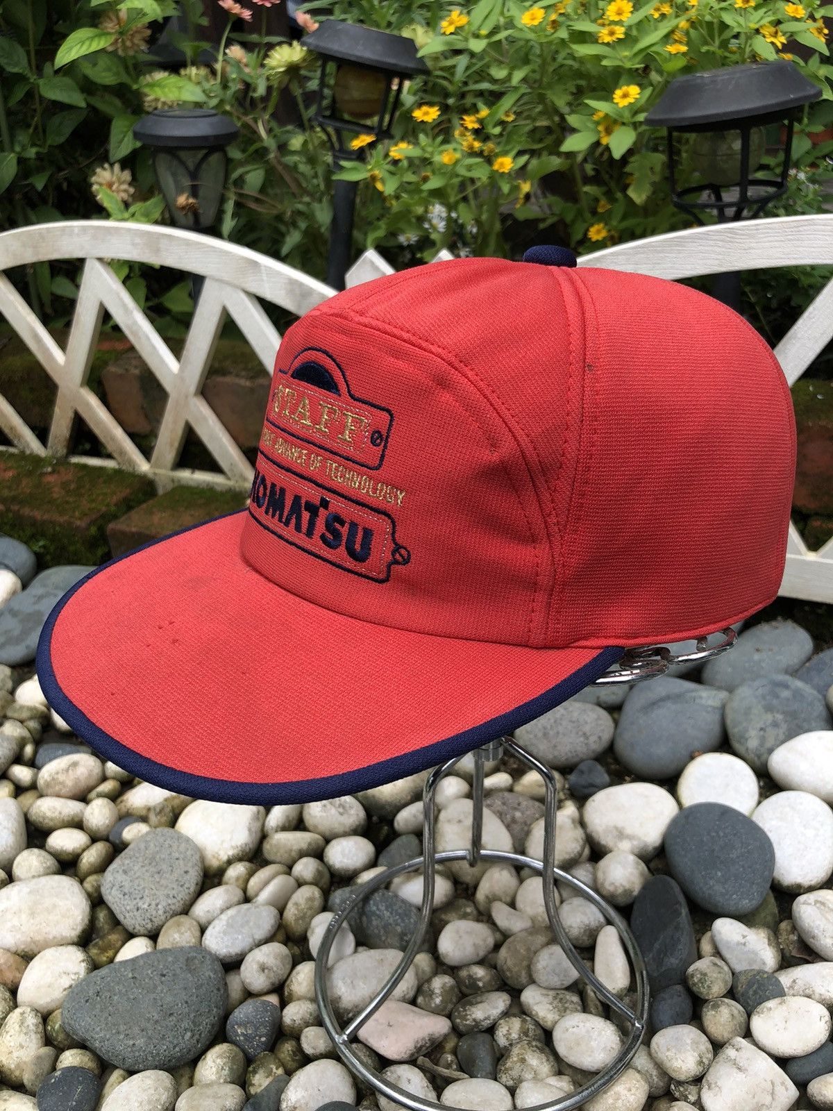 Japanese Brand × Vintage VINTAGE 90’s STAFF THE GREAT ADVANCE OF TECHNOLOGY HAT CAP Size ONE SIZE - 6 Thumbnail