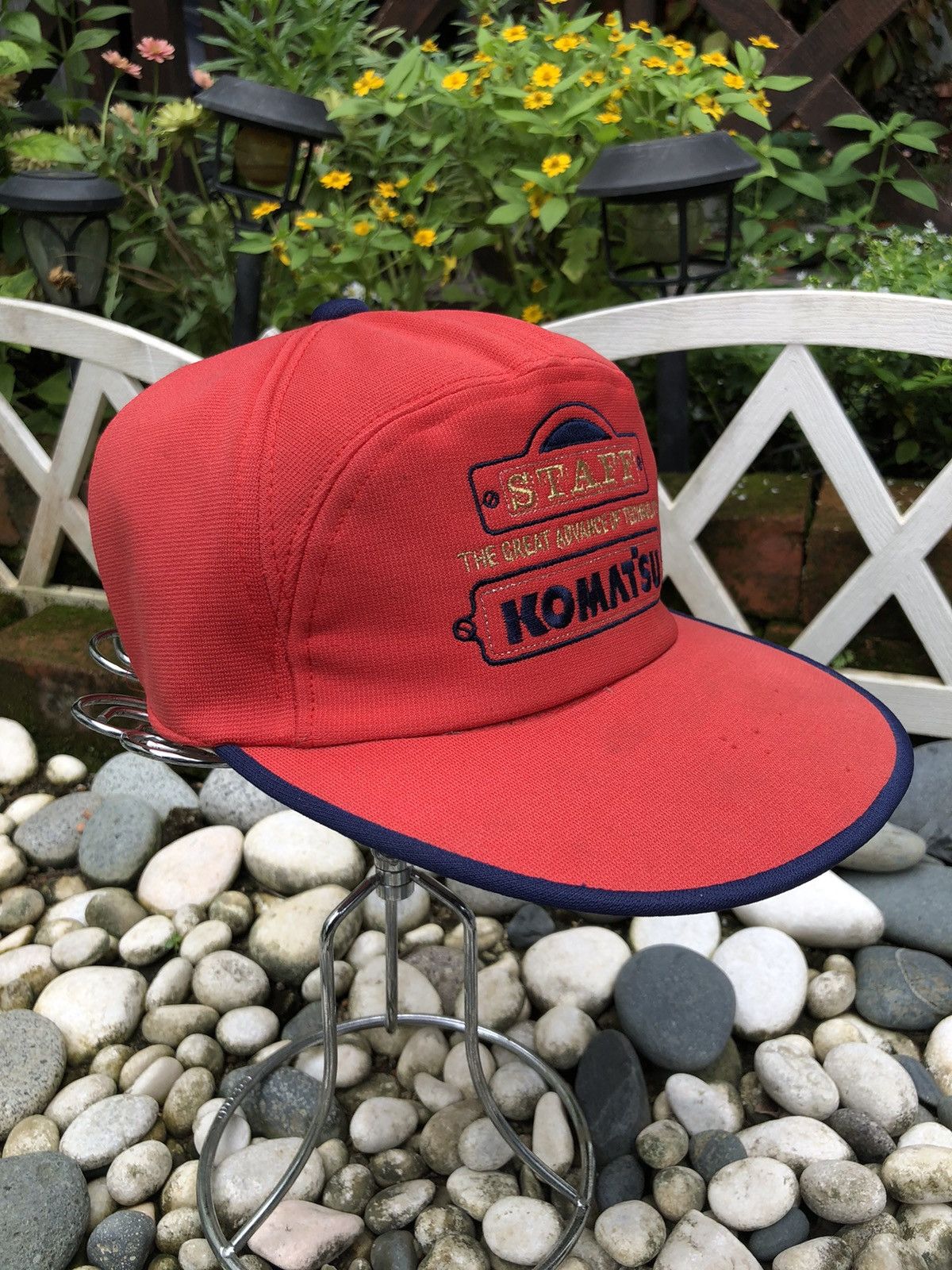 Japanese Brand × Vintage VINTAGE 90’s STAFF THE GREAT ADVANCE OF TECHNOLOGY HAT CAP Size ONE SIZE - 5 Thumbnail
