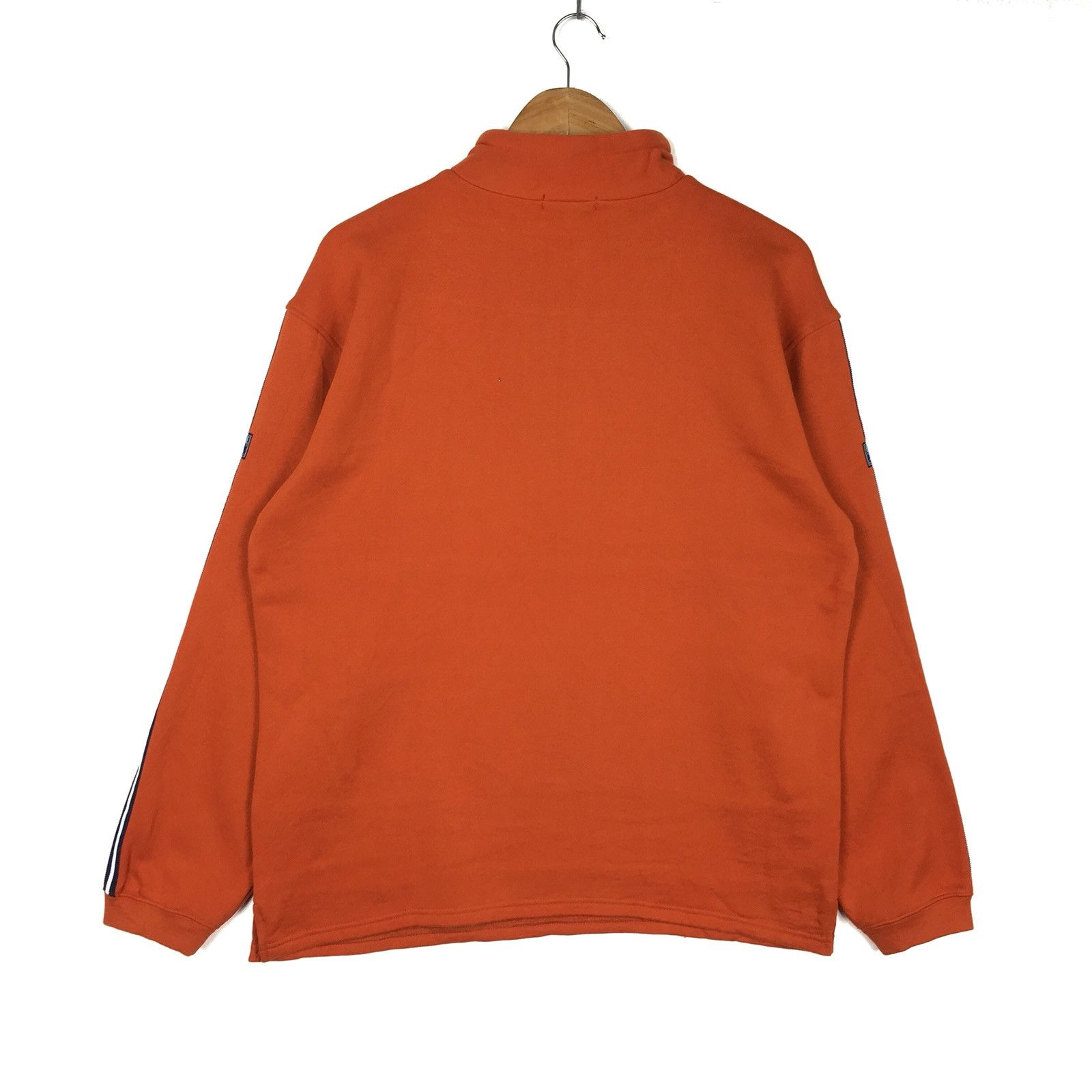 Vintage Deadstock!!! ELLE HOMME Paris Stripes Pullover Sweatshirt Size M / US 6-8 / IT 42-44 - 3 Thumbnail