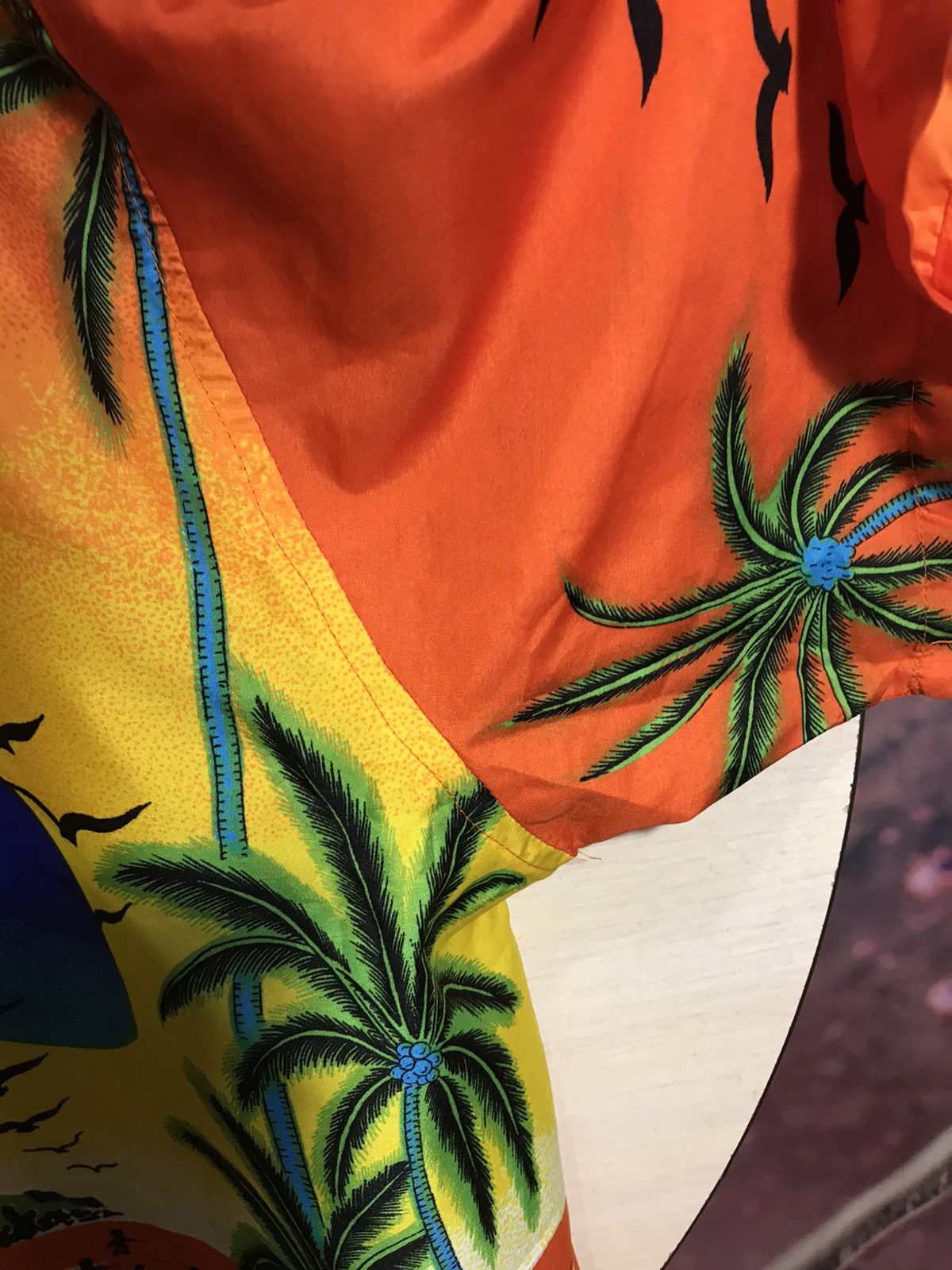 Vintage Vintage Hawaiian shirt Beverly Hills Size US XL / EU 56 / 4 - 4 Thumbnail