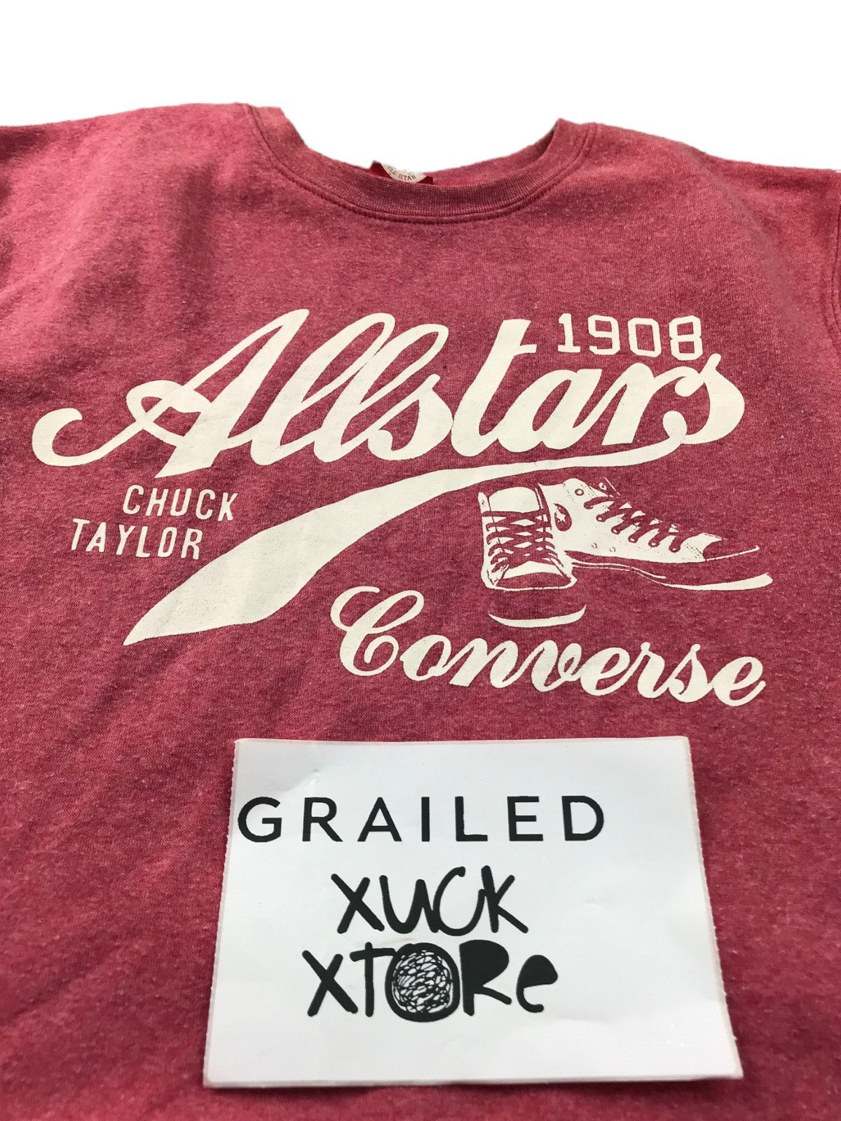 Converse VINTAGE CONVERSE ALL STAR CHUCK TAYLOR SWEATSHIRT Size US M / EU 48-50 / 2 - 14 Thumbnail