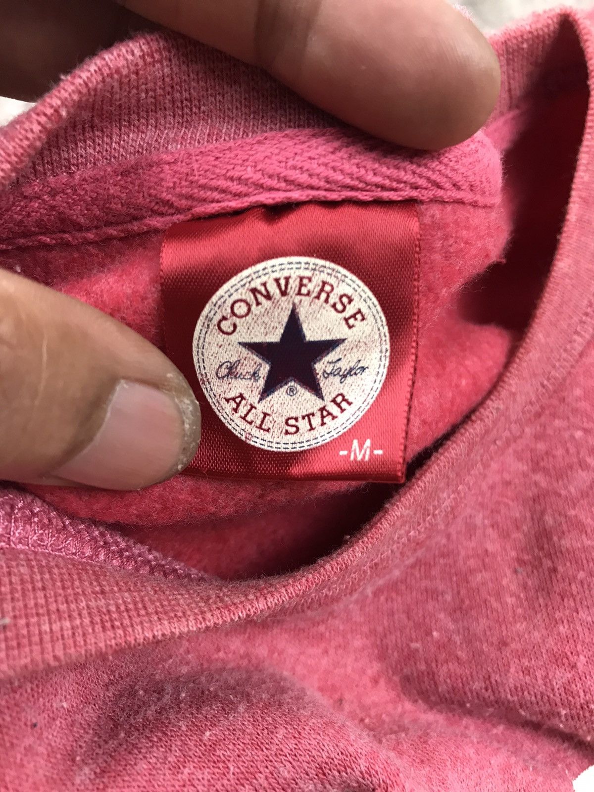 Converse VINTAGE CONVERSE ALL STAR CHUCK TAYLOR SWEATSHIRT Size US M / EU 48-50 / 2 - 5 Thumbnail