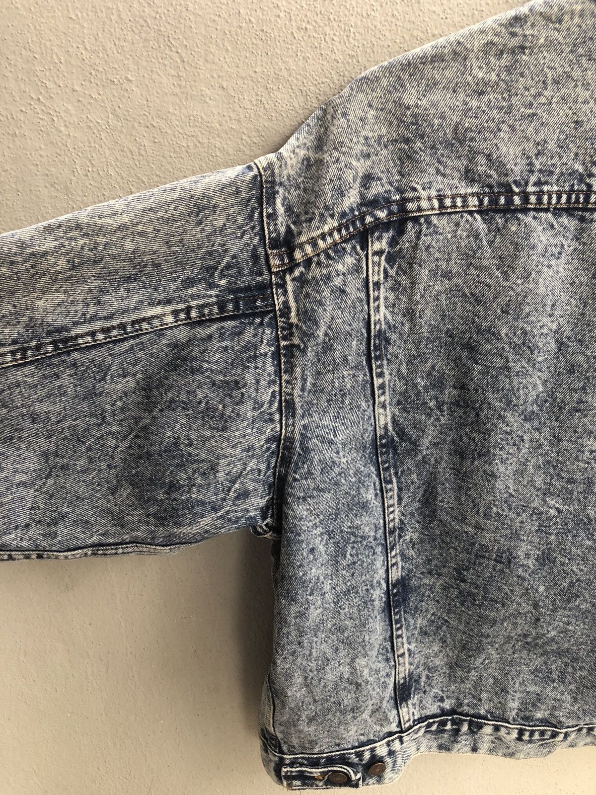 Levi's Vintage 80s Levi’s Acid Wash Denim Jacket Distressed 70507 Size US L / EU 52-54 / 3 - 13 Thumbnail