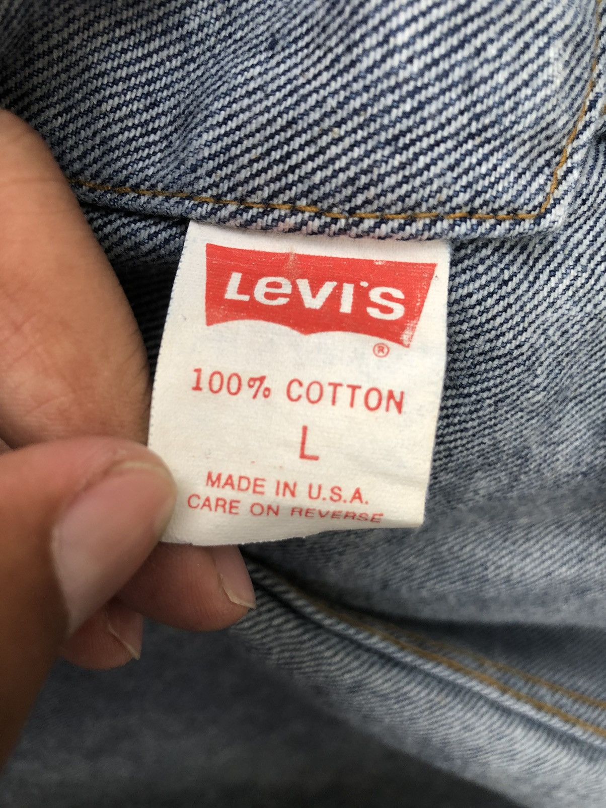 Levi's Vintage 80s Levi’s Acid Wash Denim Jacket Distressed 70507 Size US L / EU 52-54 / 3 - 18 Thumbnail